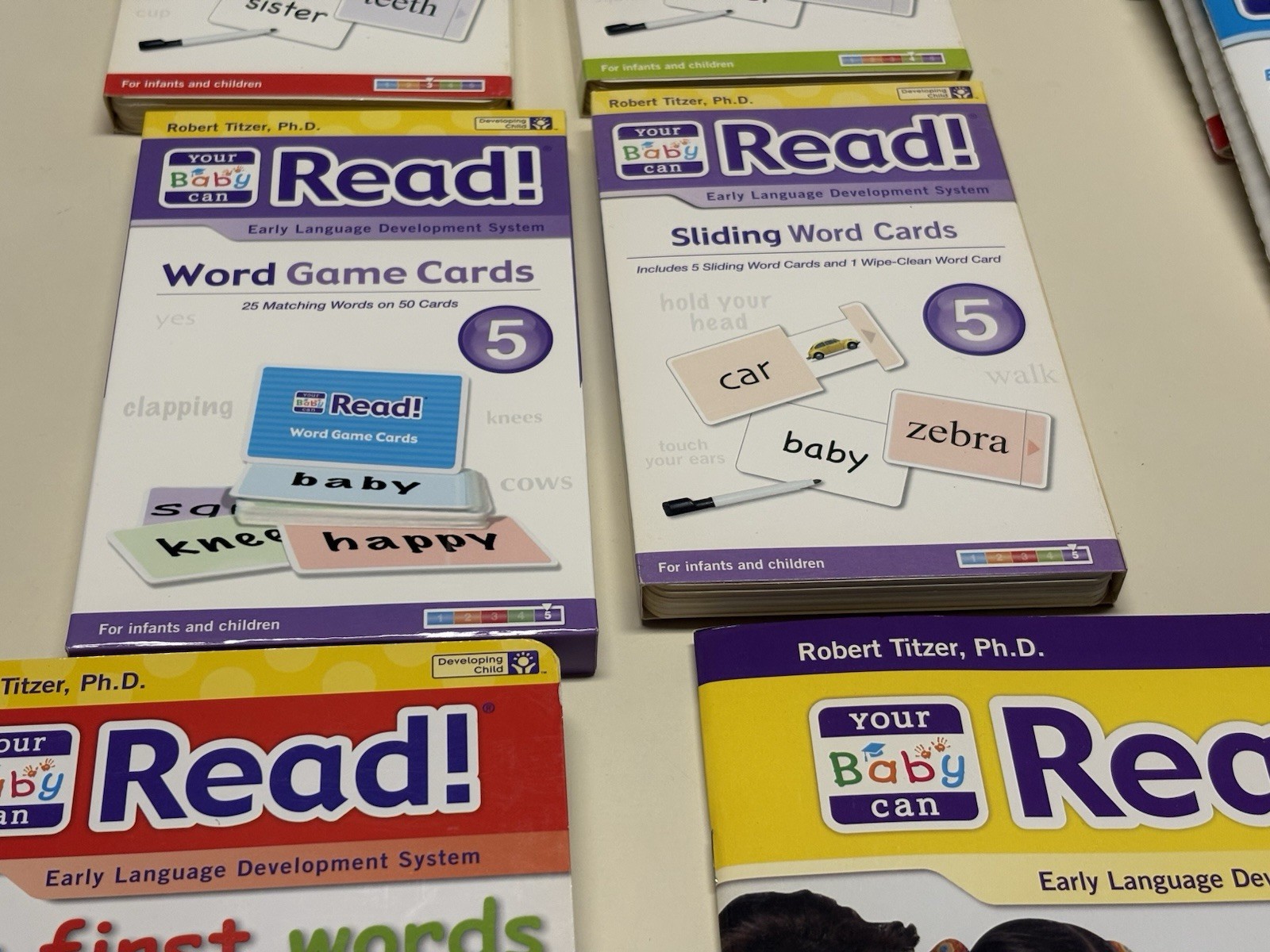 Your Baby Can Read Early Language Development System Infants-Children Books/DVD