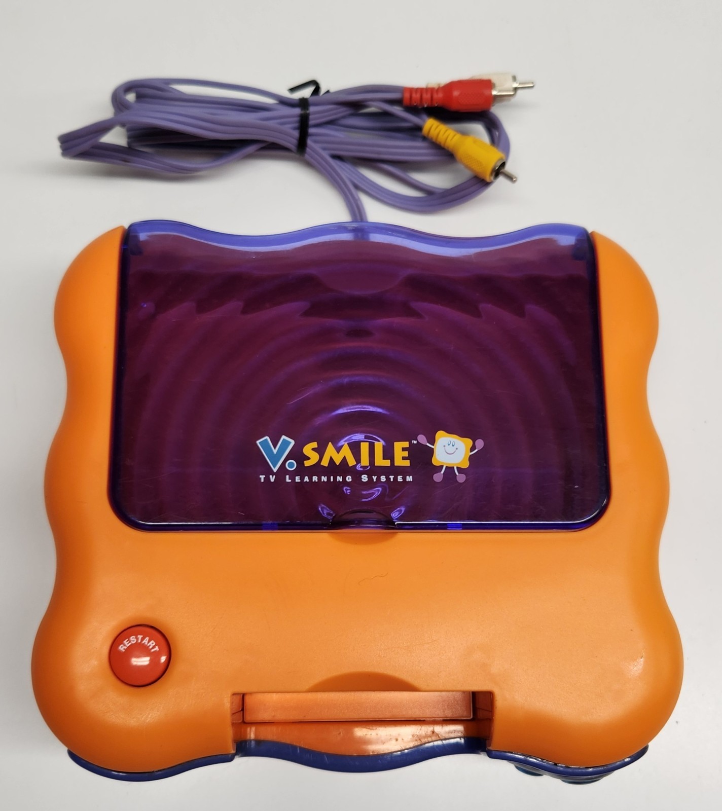 VTech V.Smile TV Learning System Console Bundle 2 Controllers & 10 Games TESTED
