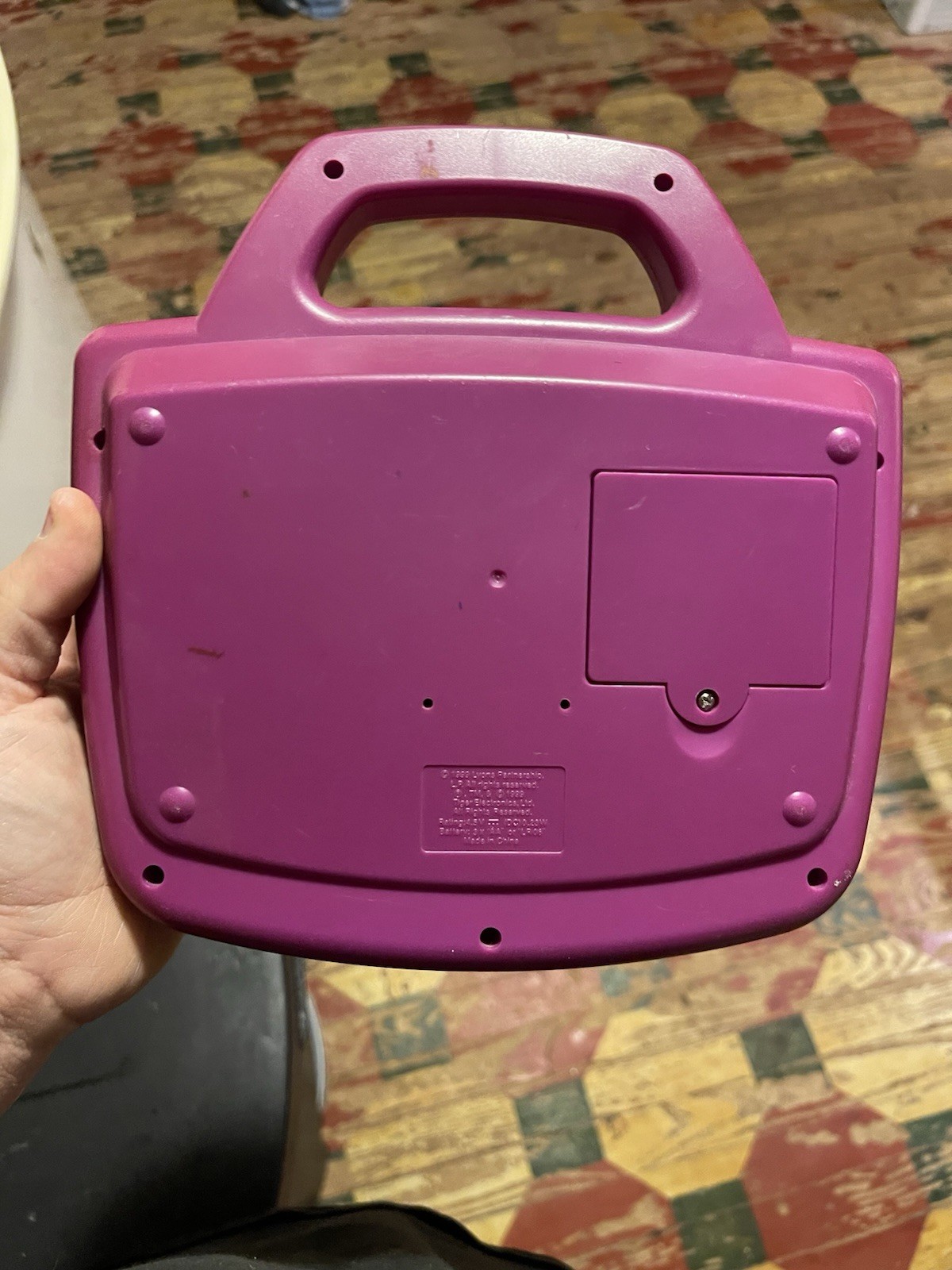 Vintage Barney’s Learning Laptop 1999 WORKS BUT HAS NO SOUND