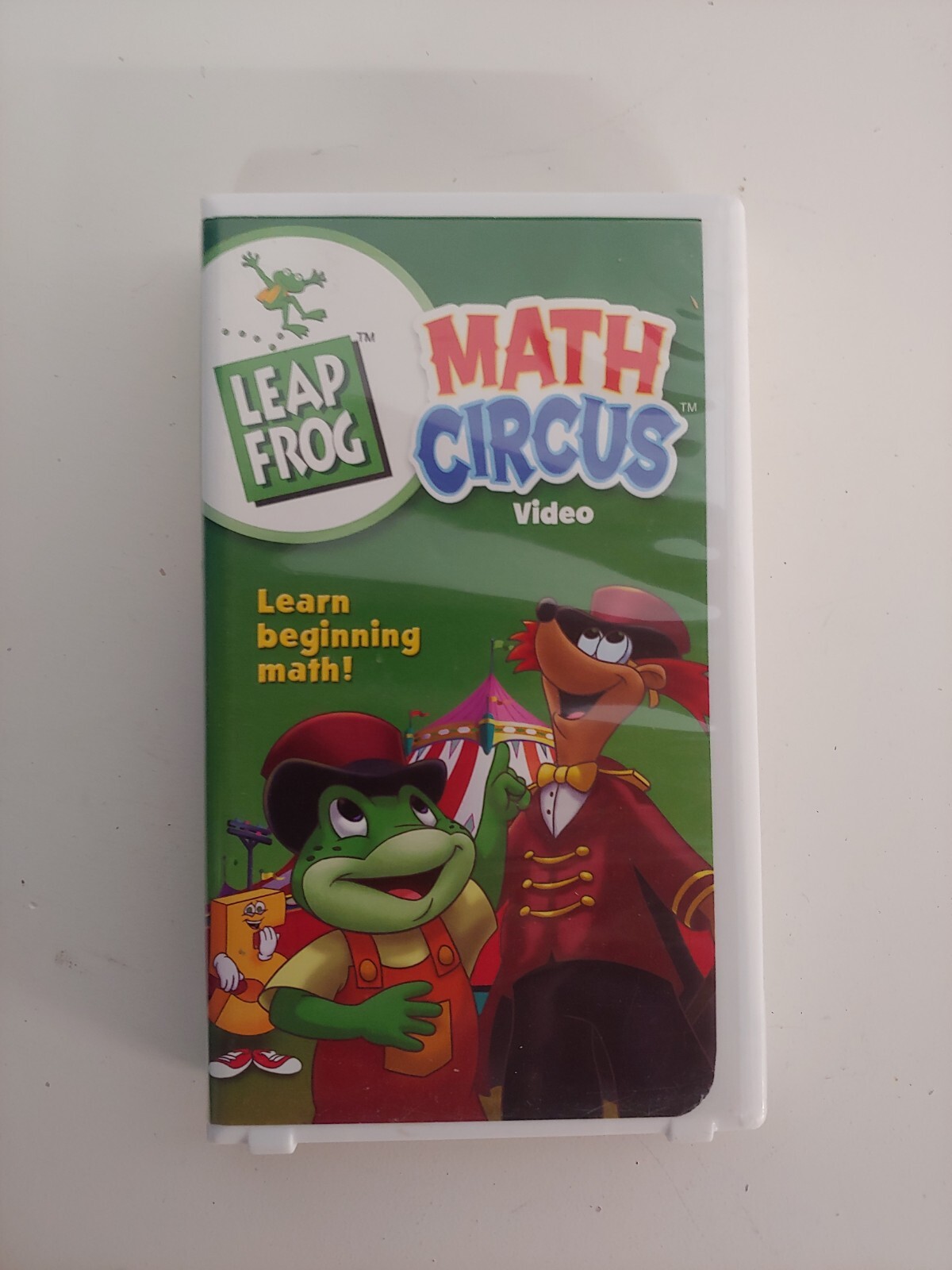 Leap Frog Math Circus VHS, New 2004