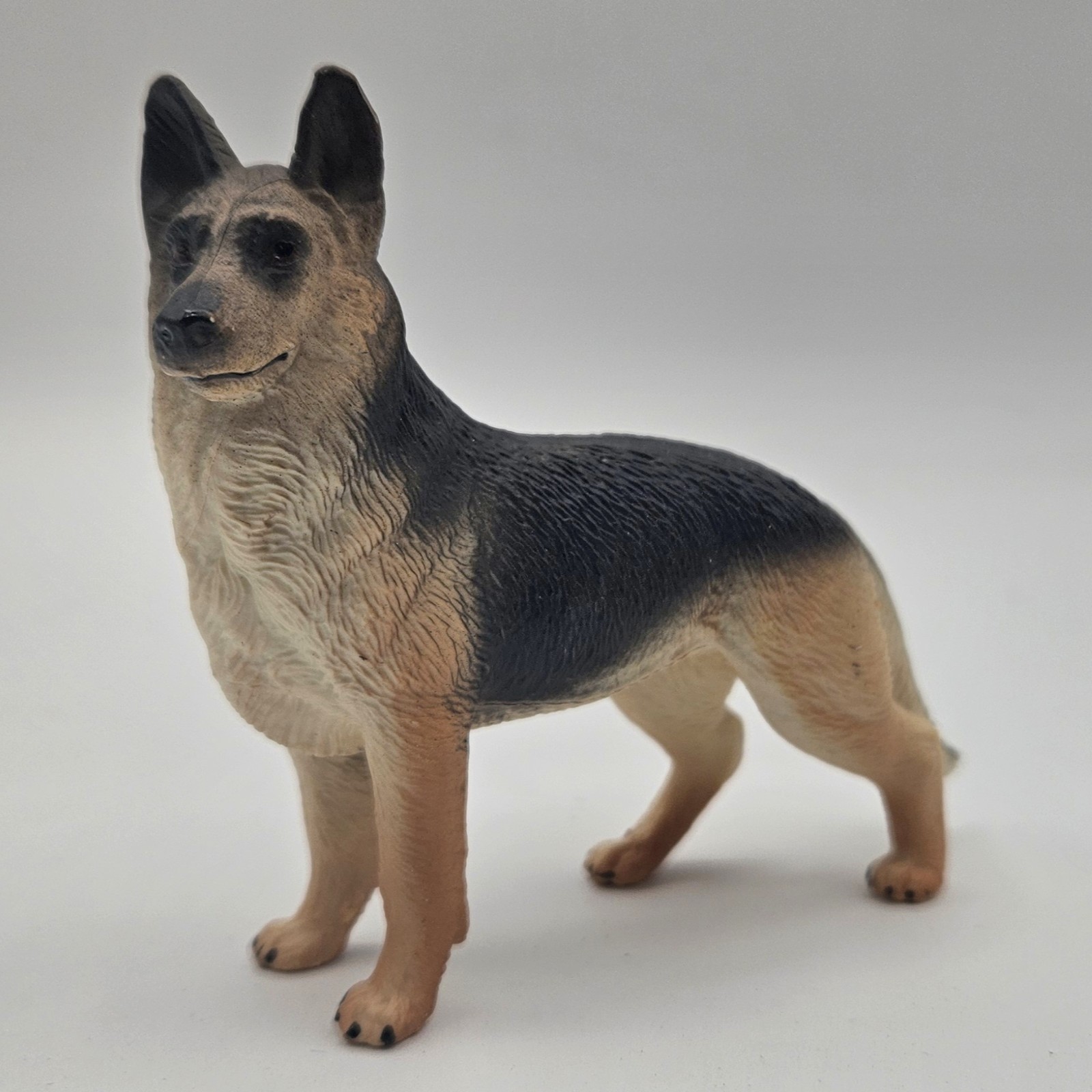 German Shepherd Dog Figure Toy Gift Child Plastic Figura Perro Juguete 158