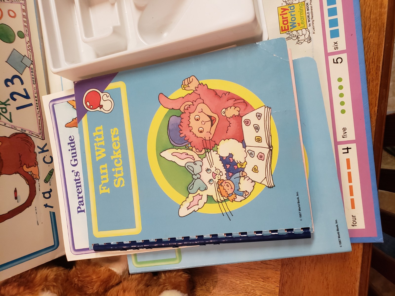 Vintage 1987 World Book Early World of Learning Nice Boxed Set Homeschool