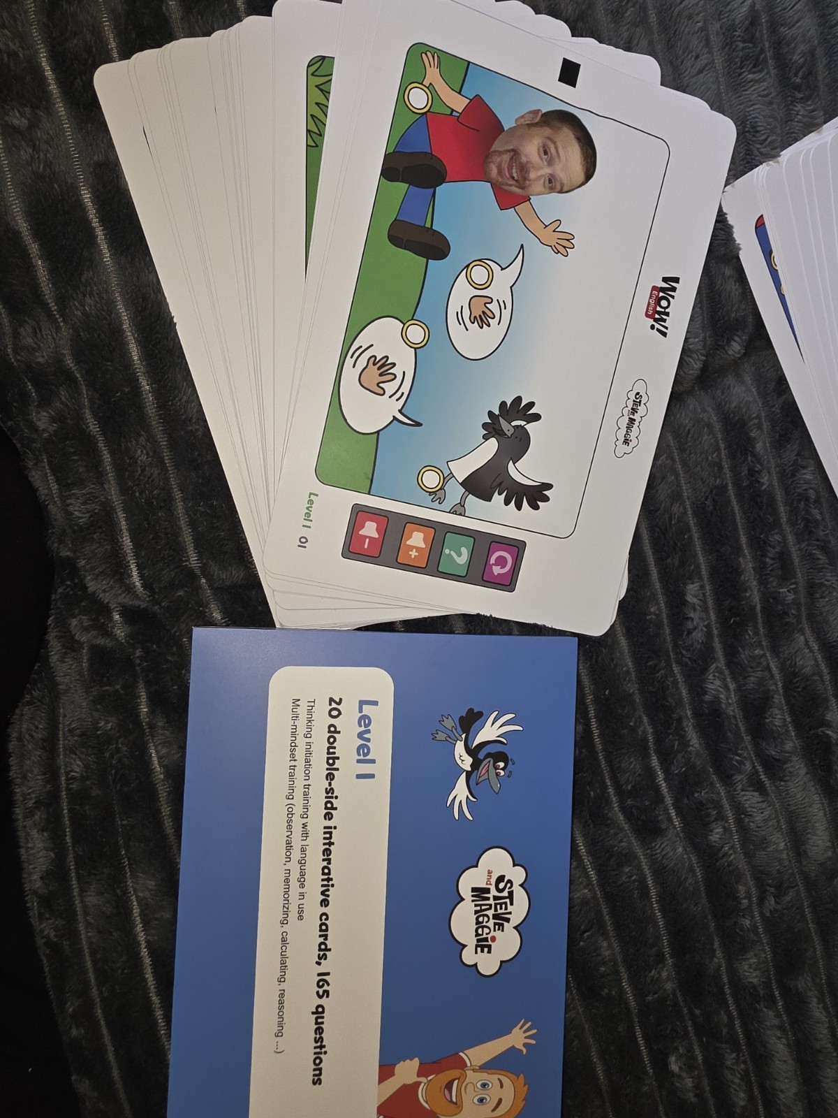 🌟Wow! English Play & Learn Pad STEVE and MAGGIE interactive learning play pad