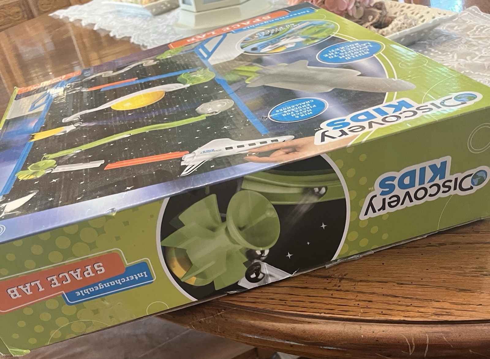 Discovery Kids Interchangeable Space Lab Launch System Toy Set 60pc Ages 8+