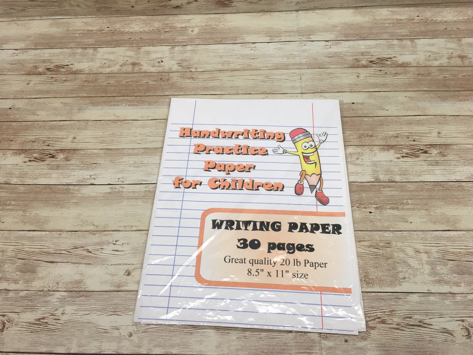 Writing Paper – Handwriting Practice Paper For Children – 30 Sheets