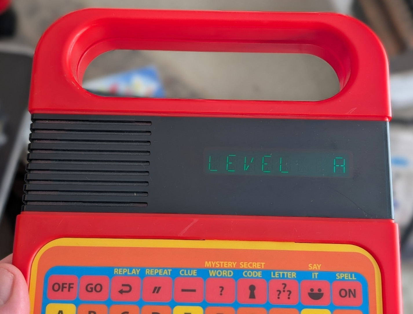 Texas Instruments Speak and Spell Educational Toy Homeschool TESTED WORKING