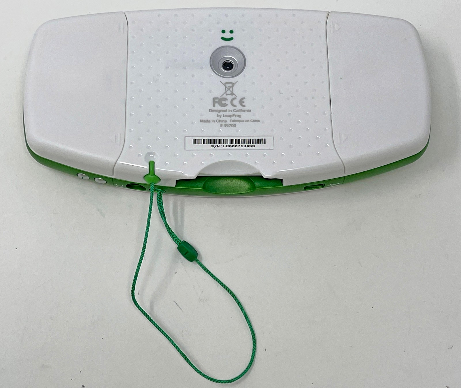 Leapfrog Leapster GS Green Game Console with Camera 39700 Used Tested Works