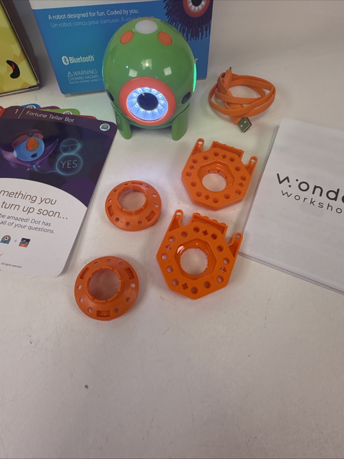 Wonder Workshop Dot Creativity Kit DO01 Robot Bluetooth Ages 6+ 2017 APP control