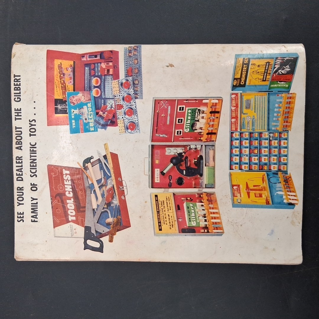 Vintage A.C. Gilbert Chemistry Experiment Lab Set 13021 Case Manual & Test Tubes