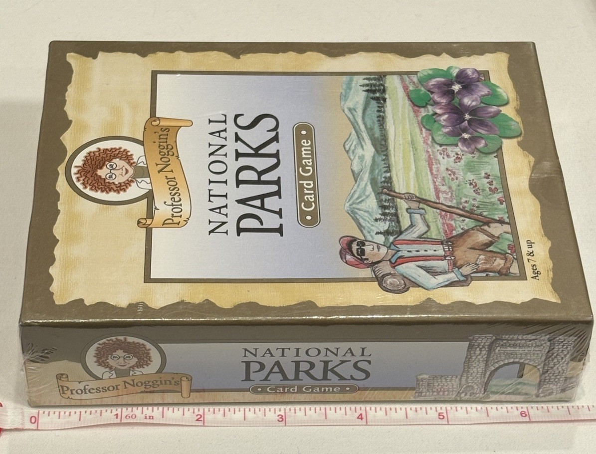NEW Lot of 2 Professor Noggin’s Card Games National Parks & Birds North America