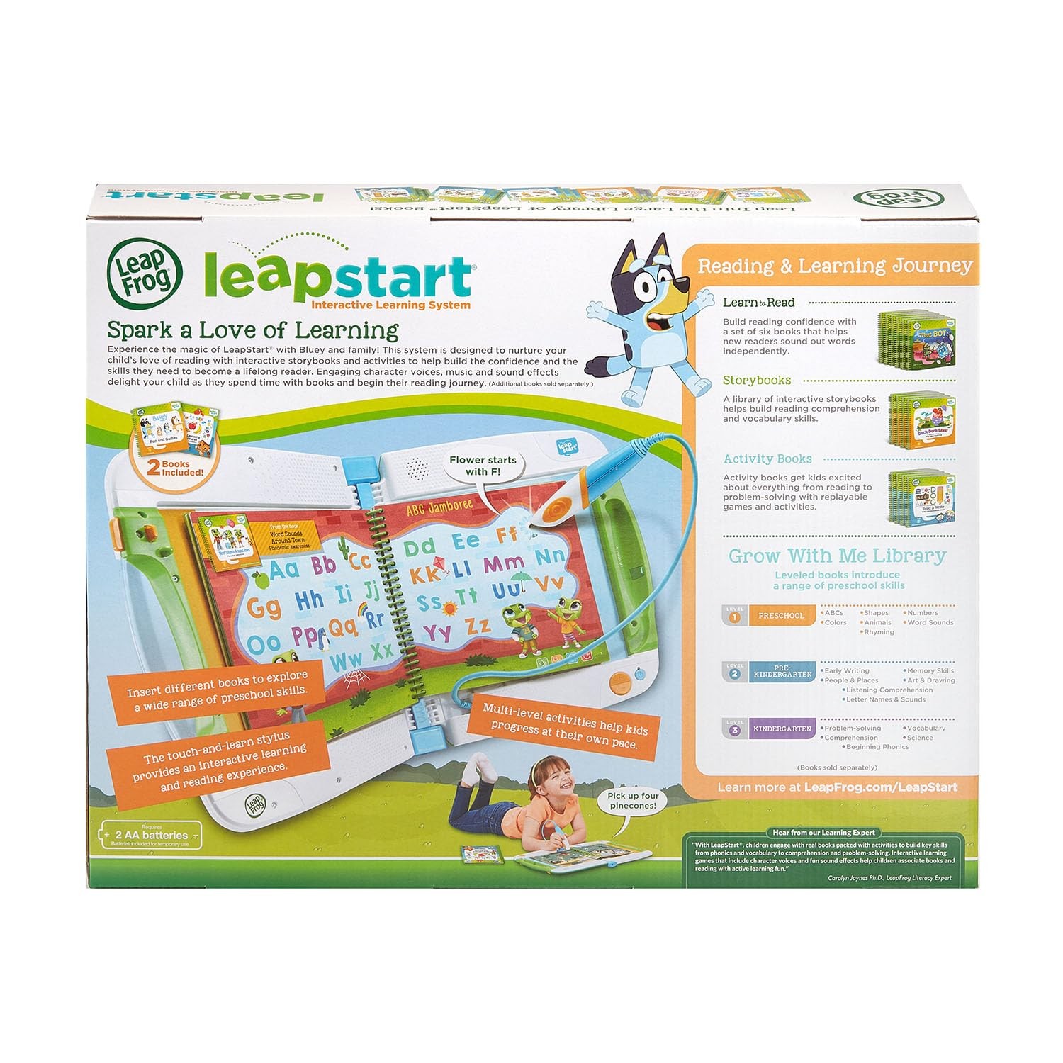 Bluey Fun and Games Activity Bundle for LeapStart Learning System