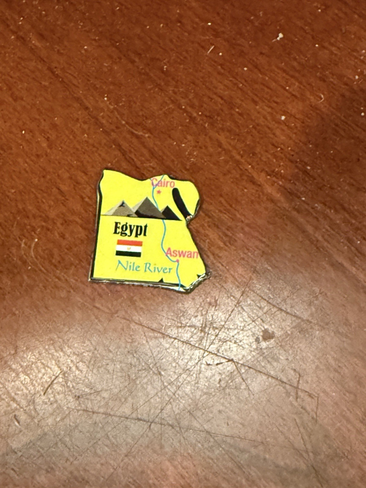 Ata-Boy Magnetic World Map Play-n-Learn Egypt