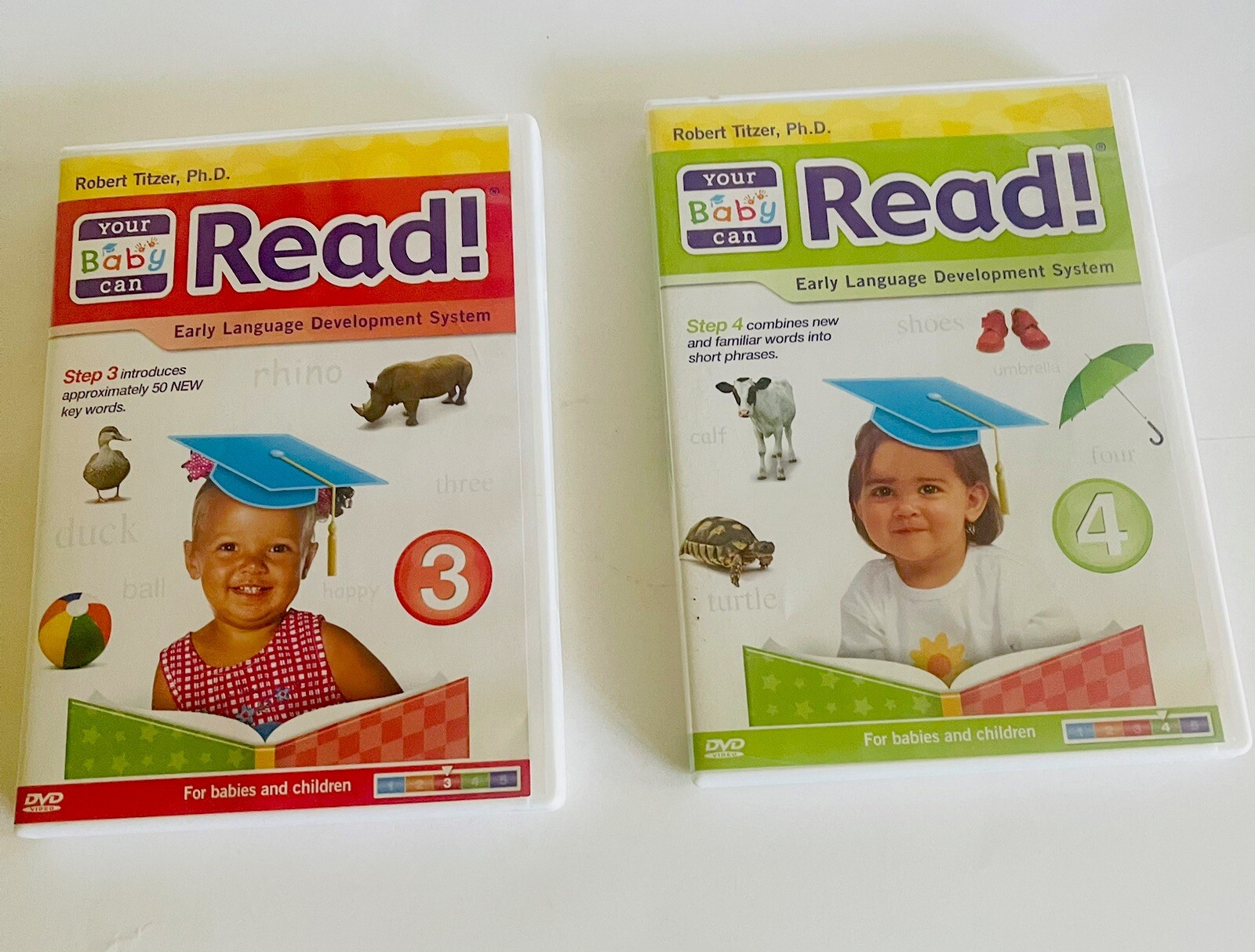 Your Baby Can Read Early Language Development System DVDs Volumes 3 & 4