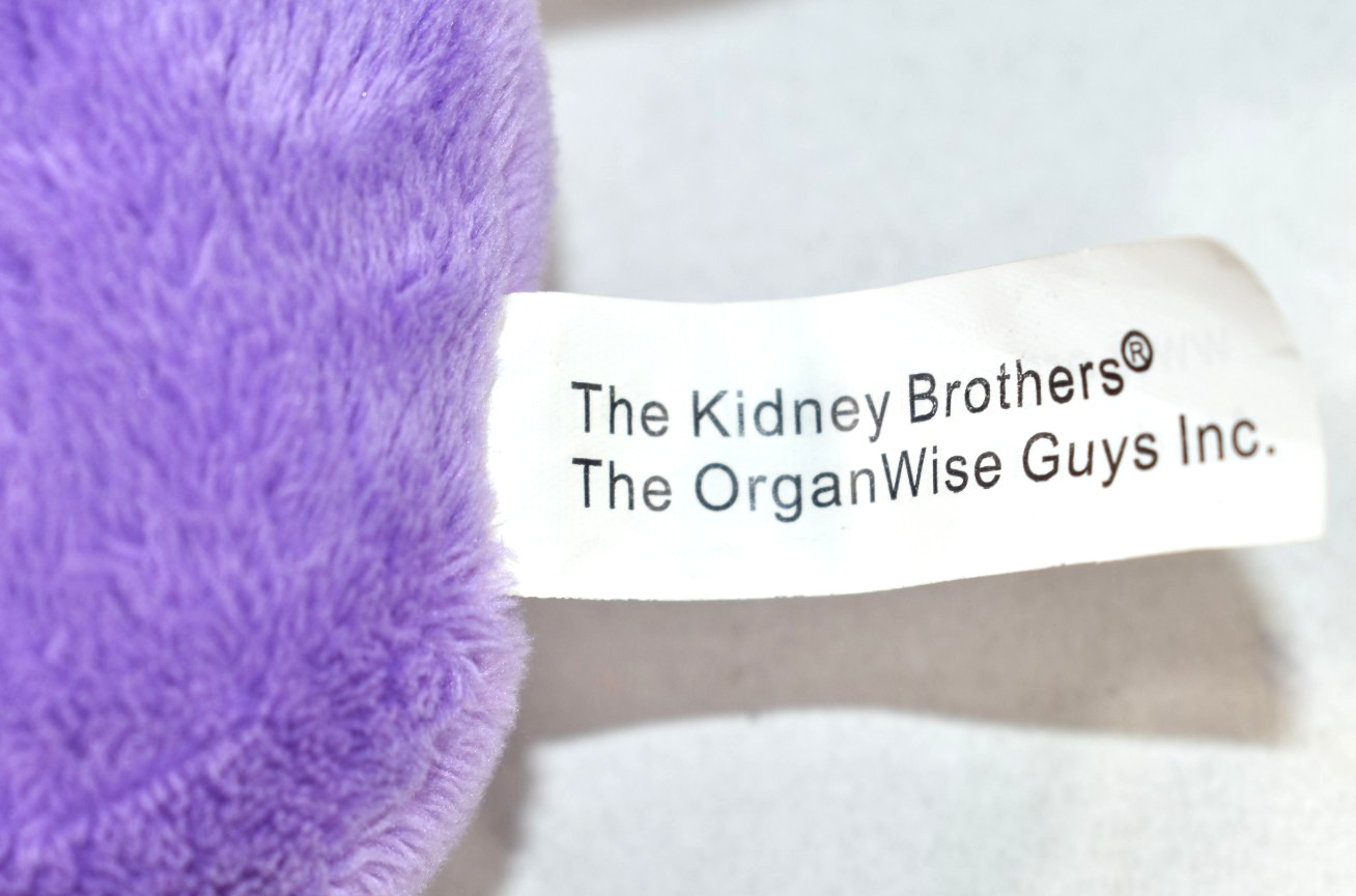 OrganWise Guys Plush 4″ Kidney Brothers Single Replacement Organ for 30″ Doll