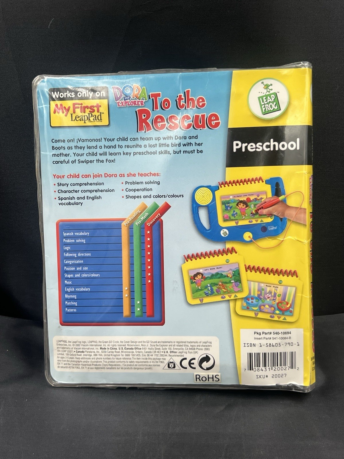 LeapFrog My First LeapPad Learning System Books & Cartridges Lot Of 6 Complete