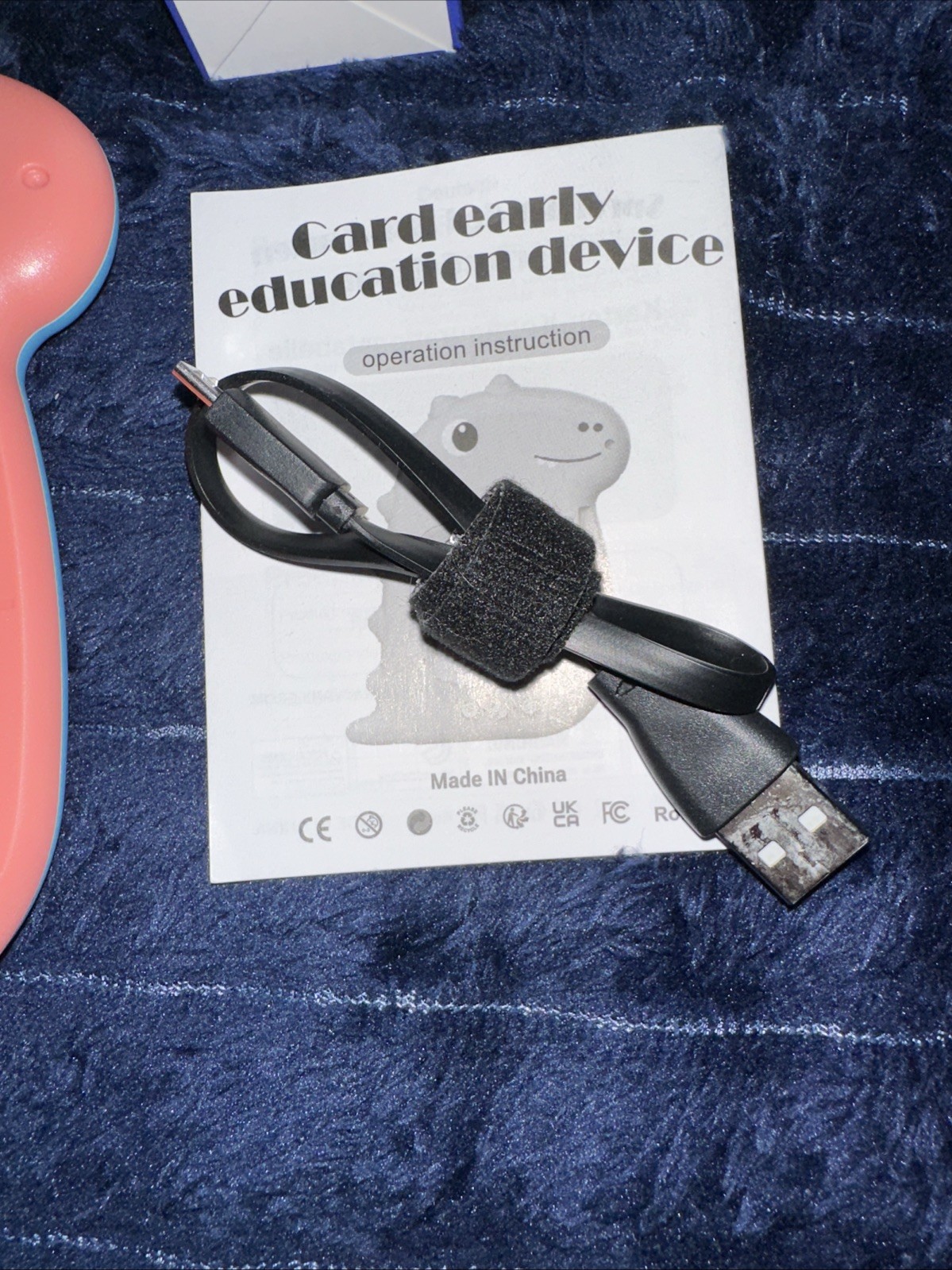 Smart Card Learning Machine Educational Interactive Toy/Game/Dino Voice/ New