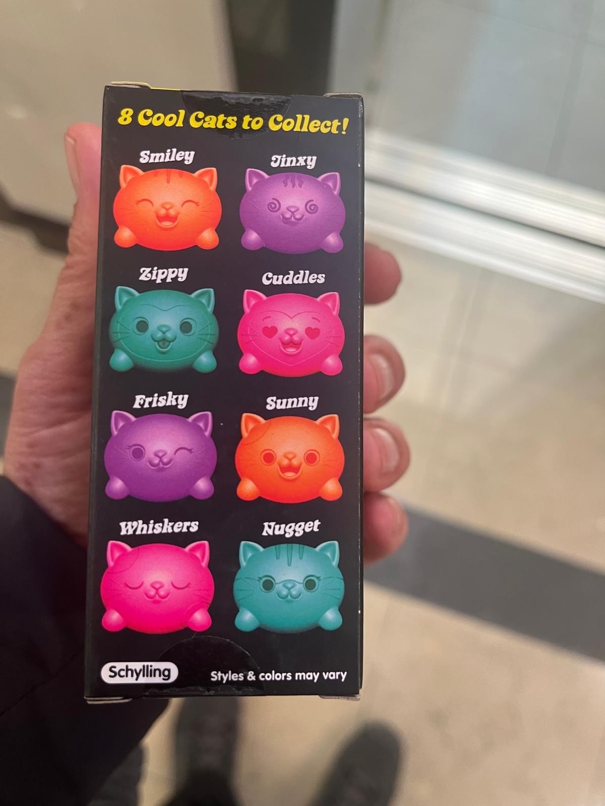 Teenie Needoh Cool Cats 3 Pack (Random Colors)