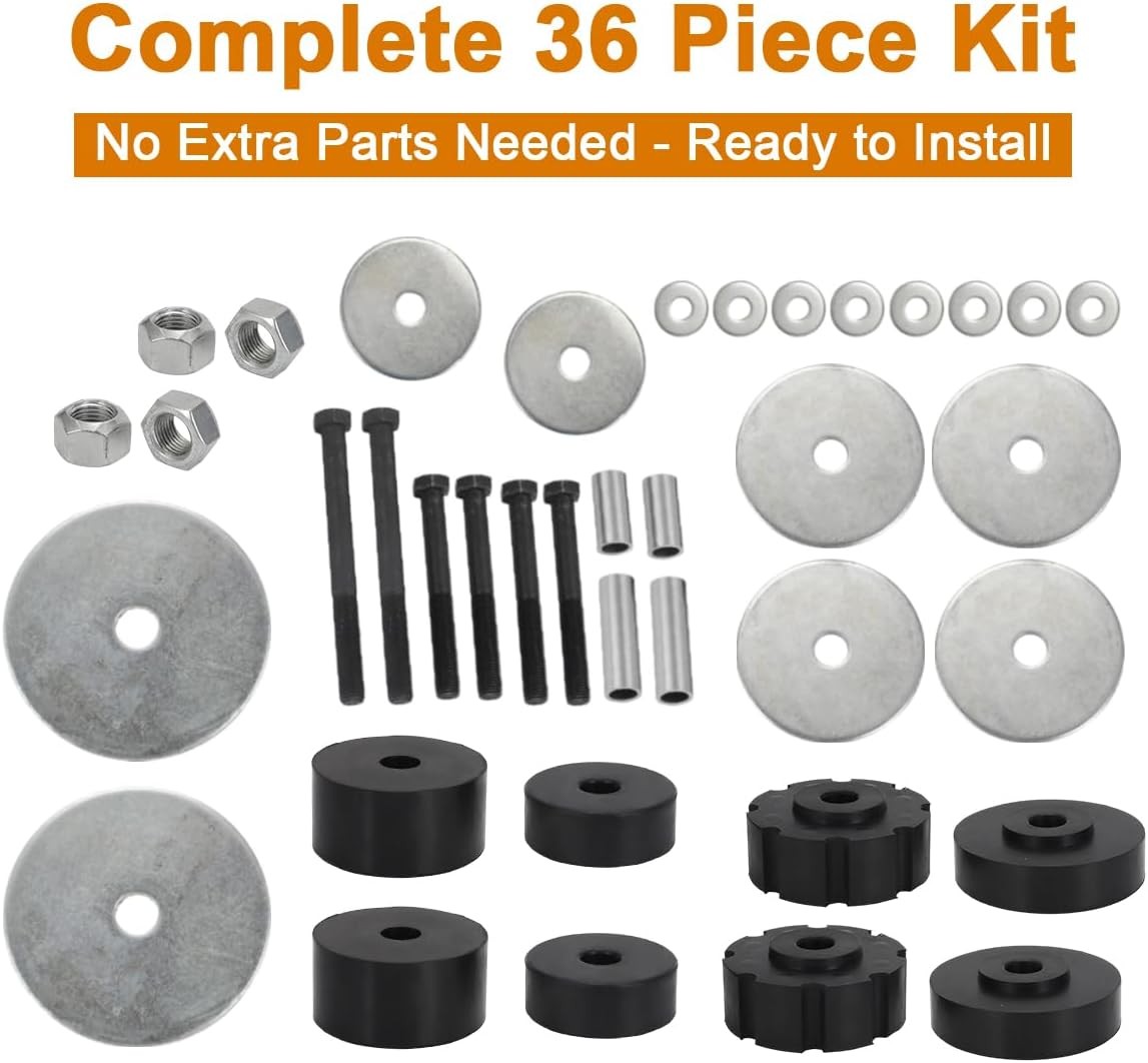 36 Pcs Cab Body Mount Kit for Ford F100 F250(1967-1972), Replacement for C7TZ…