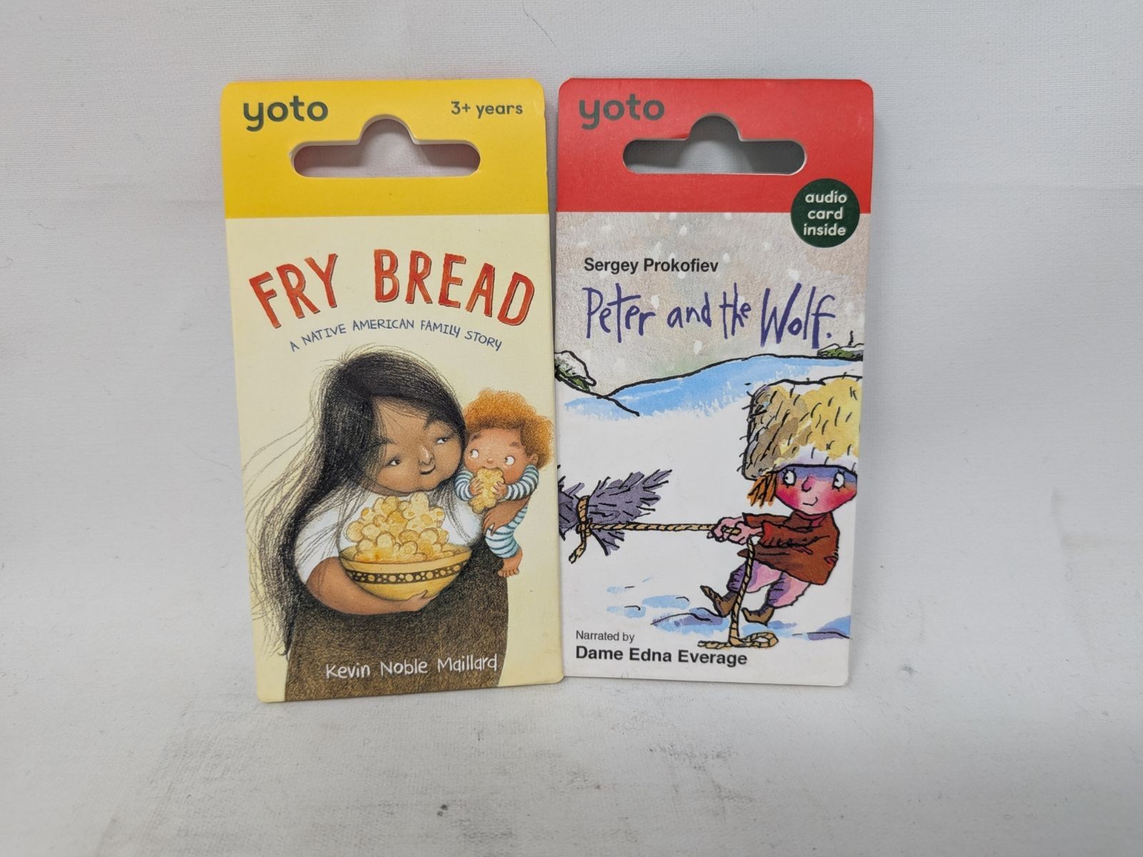 YOTO 2 Card Bundle: Peter & The Wolf, Fry Bread Audio Cards