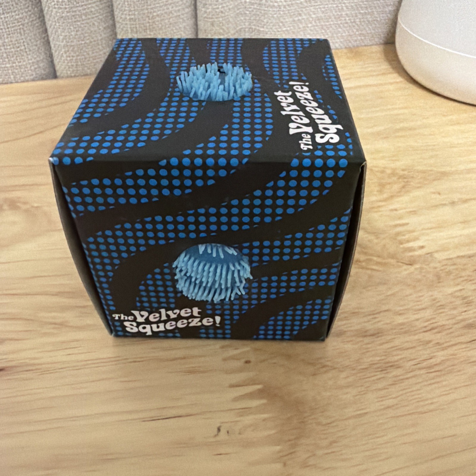 Needoh Wonder Waves RARE Blue Fuzzball New Squishy Toy AUTHENTIC TIKTOK VIRAL!