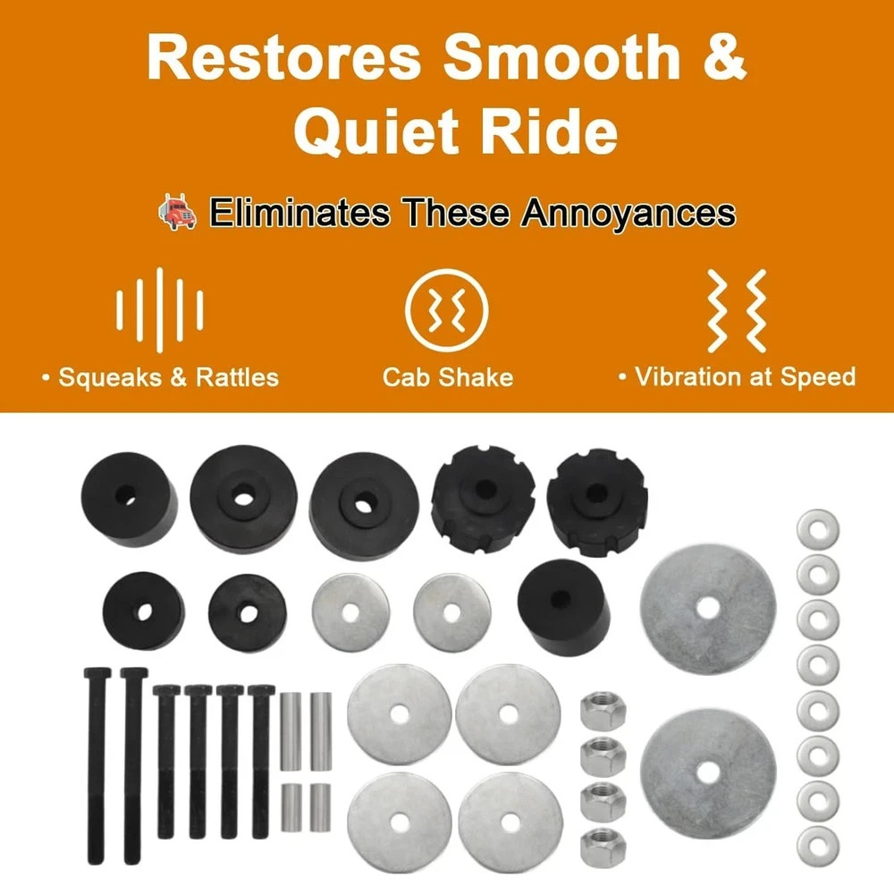 36 Pcs Cab Body Mount Kit for Ford F100 F250(1967-1972), Replacement for C7TZ…
