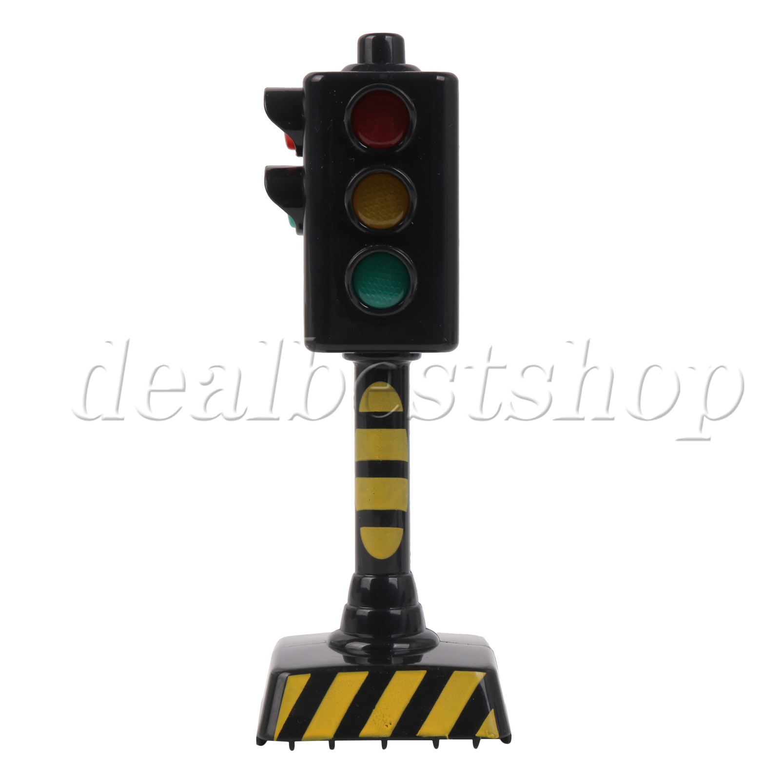 Black RC Traffic Signal Voice Traffic Light Simulation Toy Model Puzzle Safety