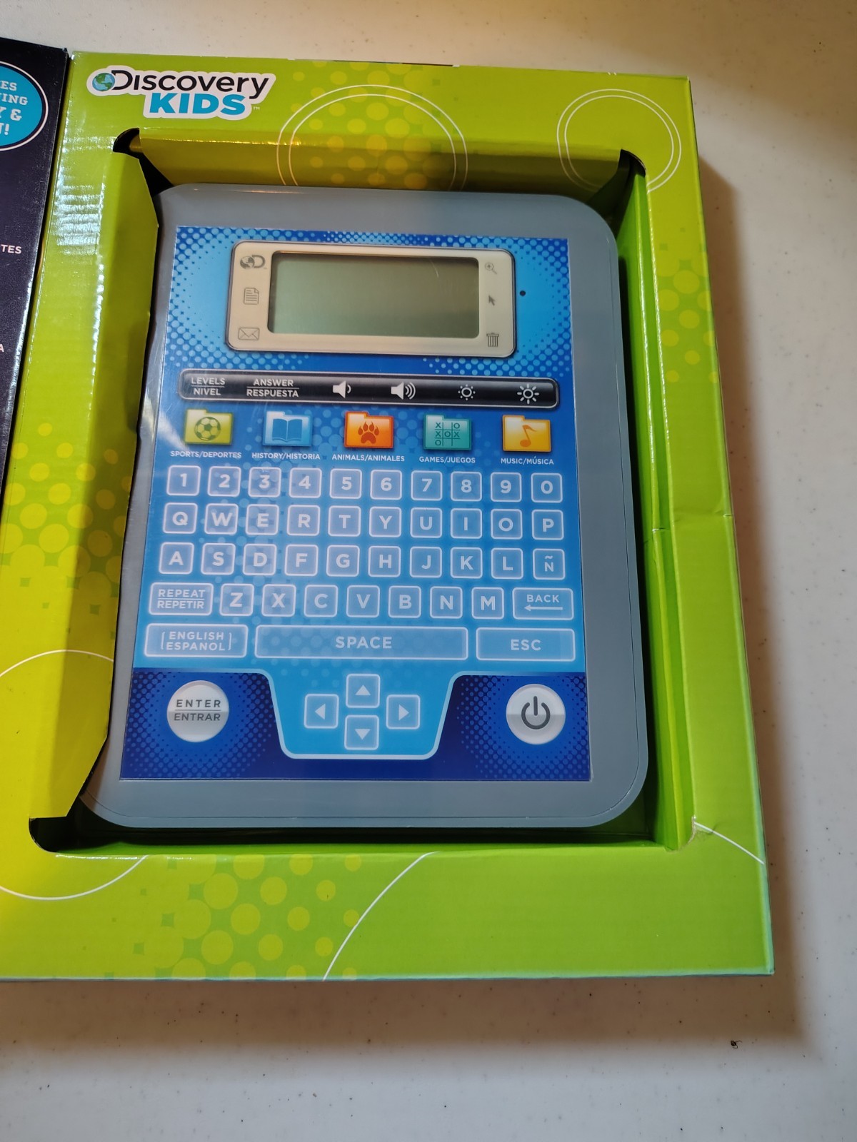Discovery Kids Bilingual Teach & Talk Tablet Learning System 3+ 60+ Activities