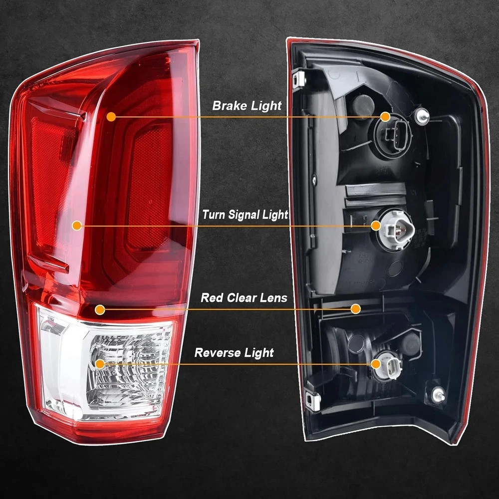 Tail Light Rear Lamp Compatible With 2016-2022 Toyota Tacoma Right Passenger