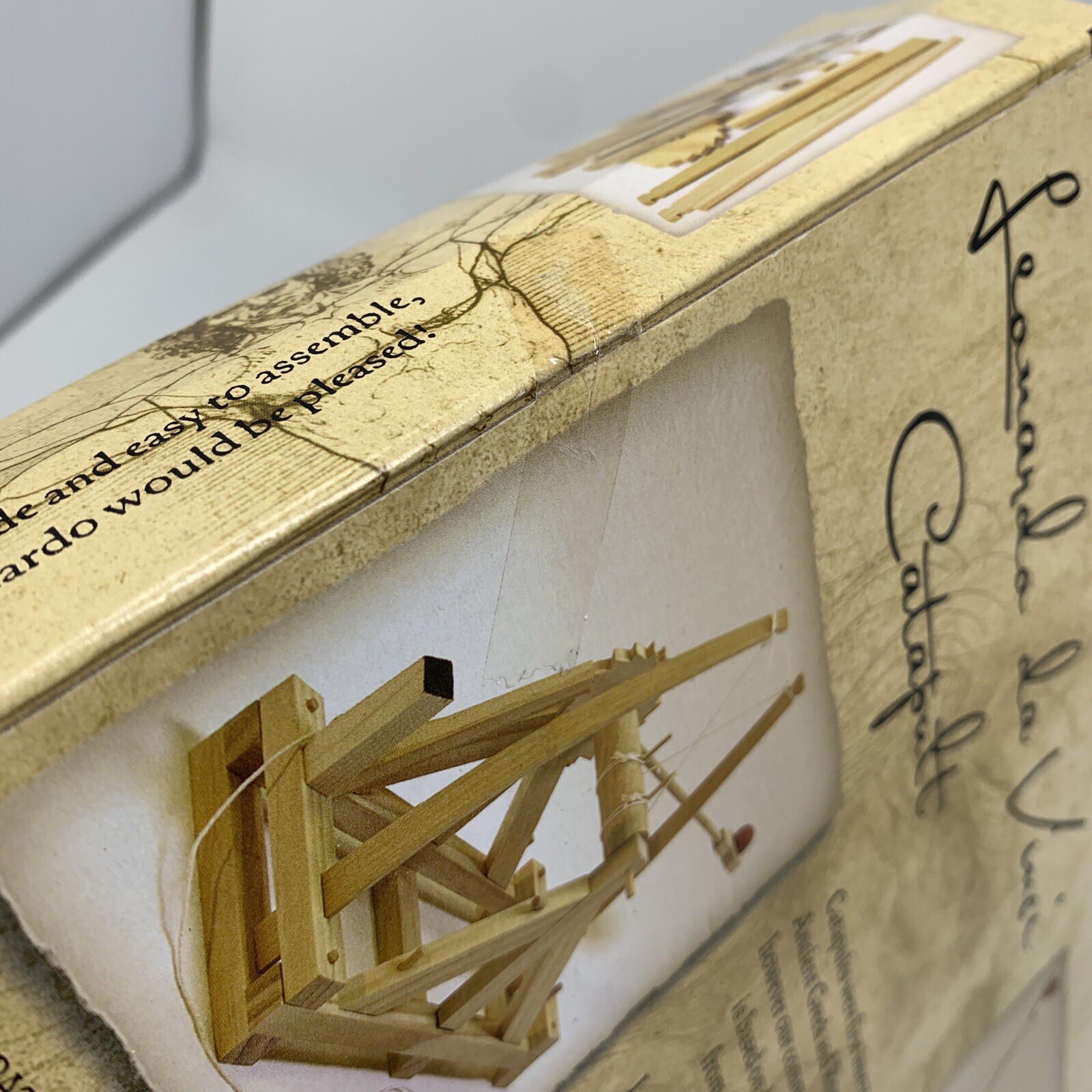 Leonardo Da Vinci Catapult Wooden Construction Craft Kit by Pathfinders NIB