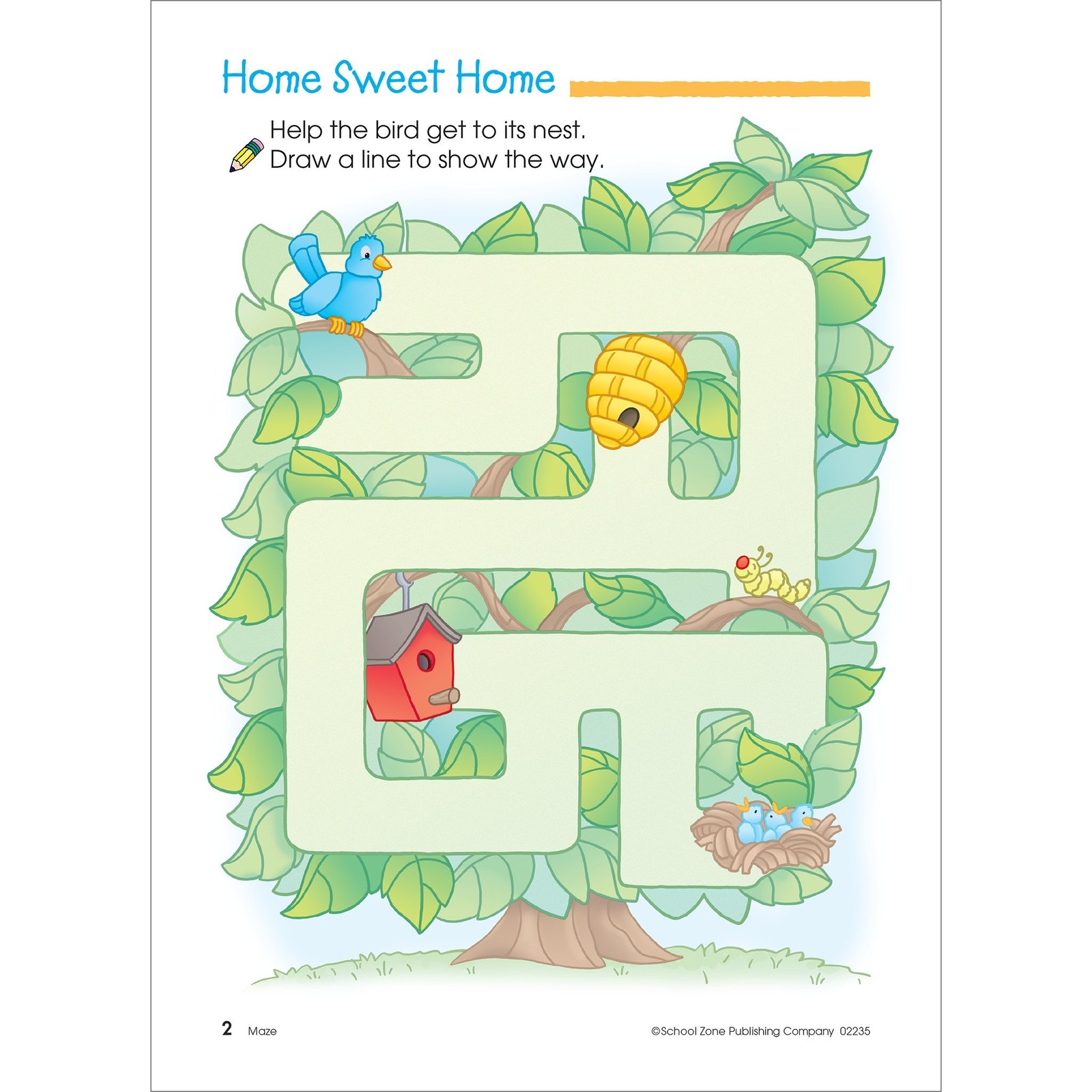 School Zone Preschool Basics Workbook: Pre-K, Beginner Reading, Early Math,…