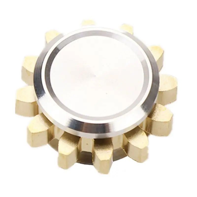 Mini Gear Metal Fidget Spinner – Alloy Hand Spinner EDC Stress Relief Toy Gift