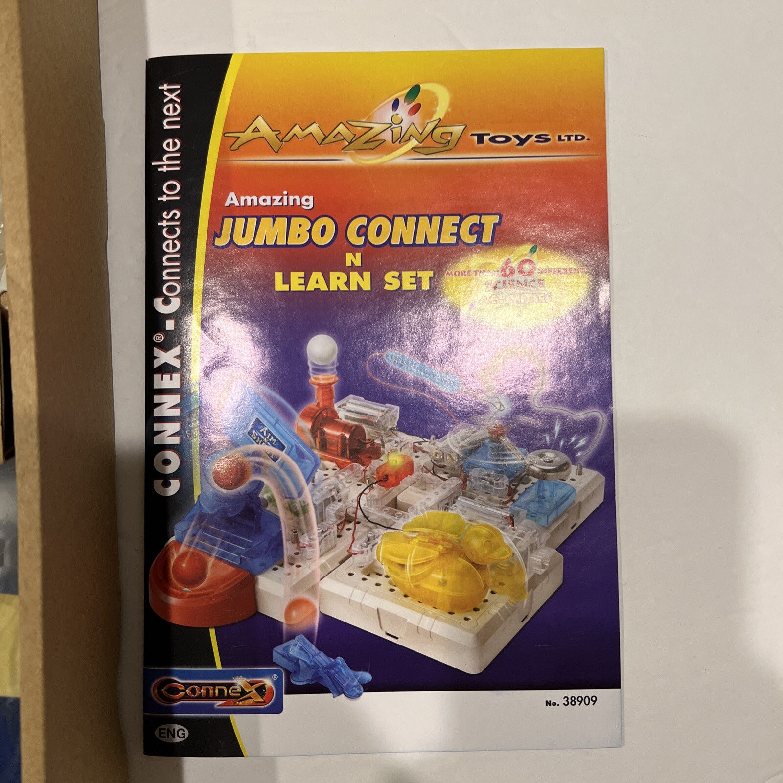 MOSTLY NEW Connex Amazing Jumbo Connect N Learn Circuit Set. Model ES248.