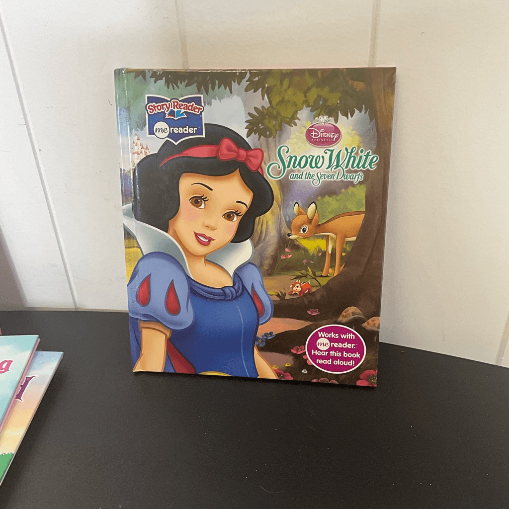 Lot of 8 Disney Story Reader Books Educational Tools Cinderella Aladdin Tangled