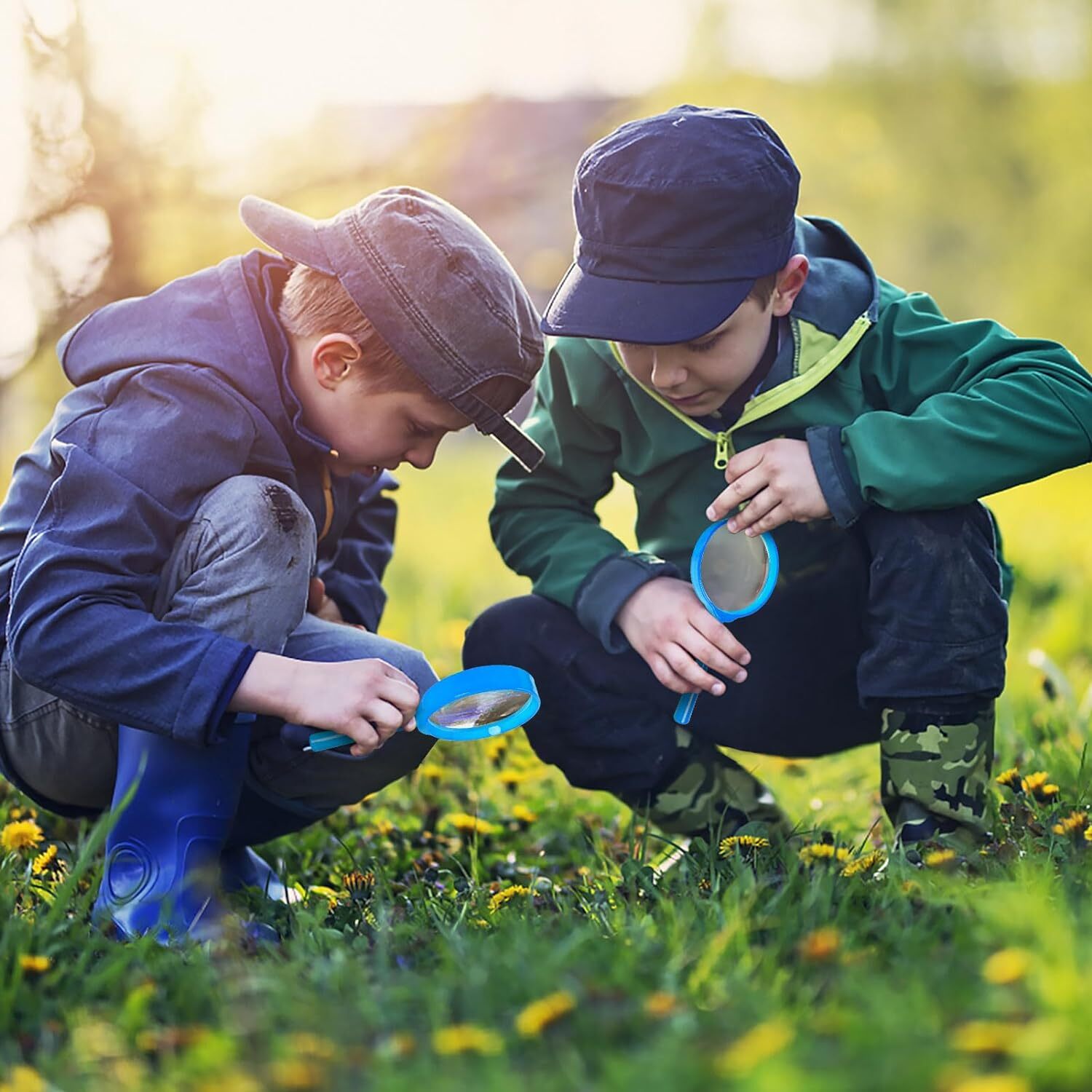 ESSENSON Kids Explorer Kit � Outdoor Adventure Kit with Binoculars for Ages 4-8