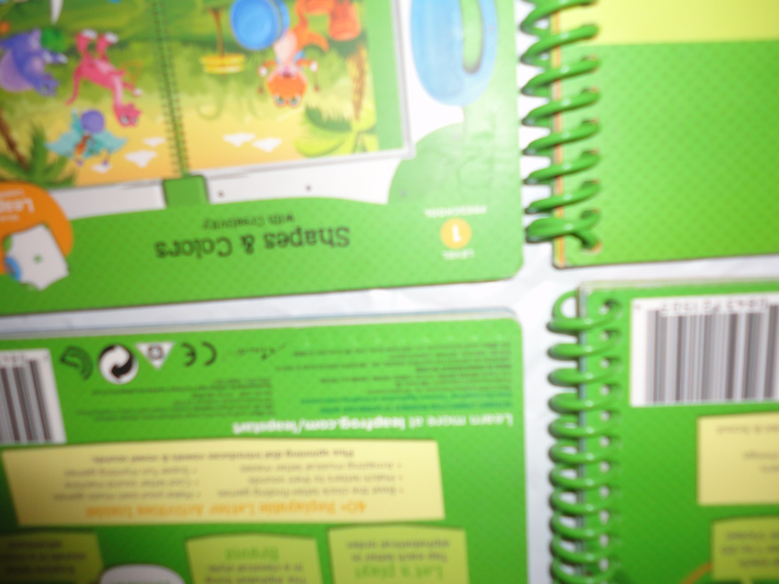 LOT 4 LEVEL 1 Preschool BOOKS LEAPFROG LEAPSTART 3D INTERACTIVE LEARNING SYSTEM