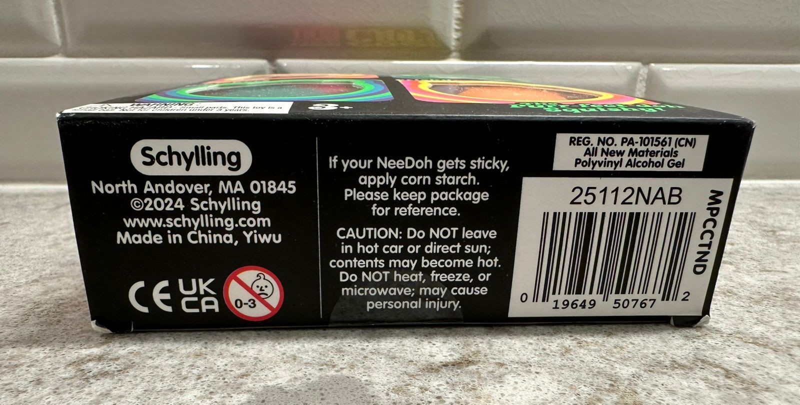 Teenie NeeDoh Cool Cats 4 Pack, Four Schylling Nee Doh Mini Cats 100% AUTHENTIC