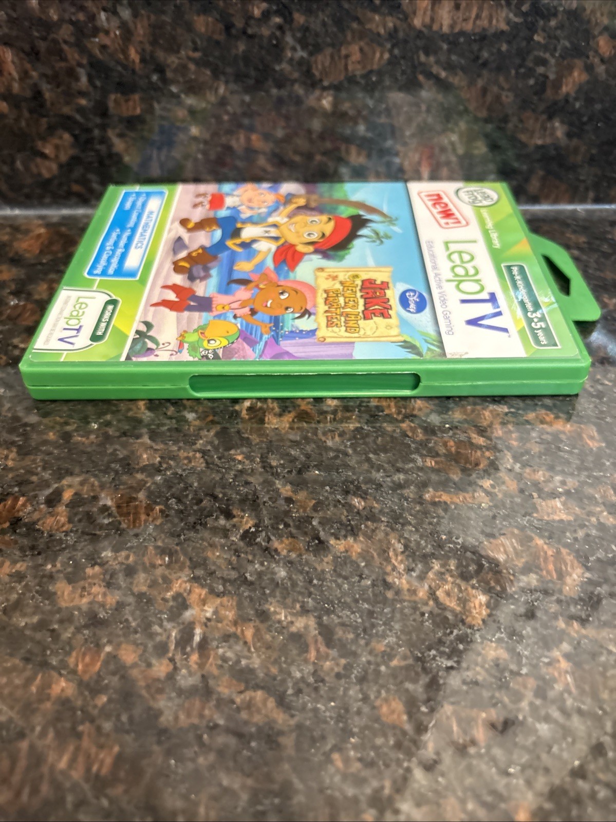 Leap Frog Leap TV Disney Jake and the Never Land Pirates Educational Video Game