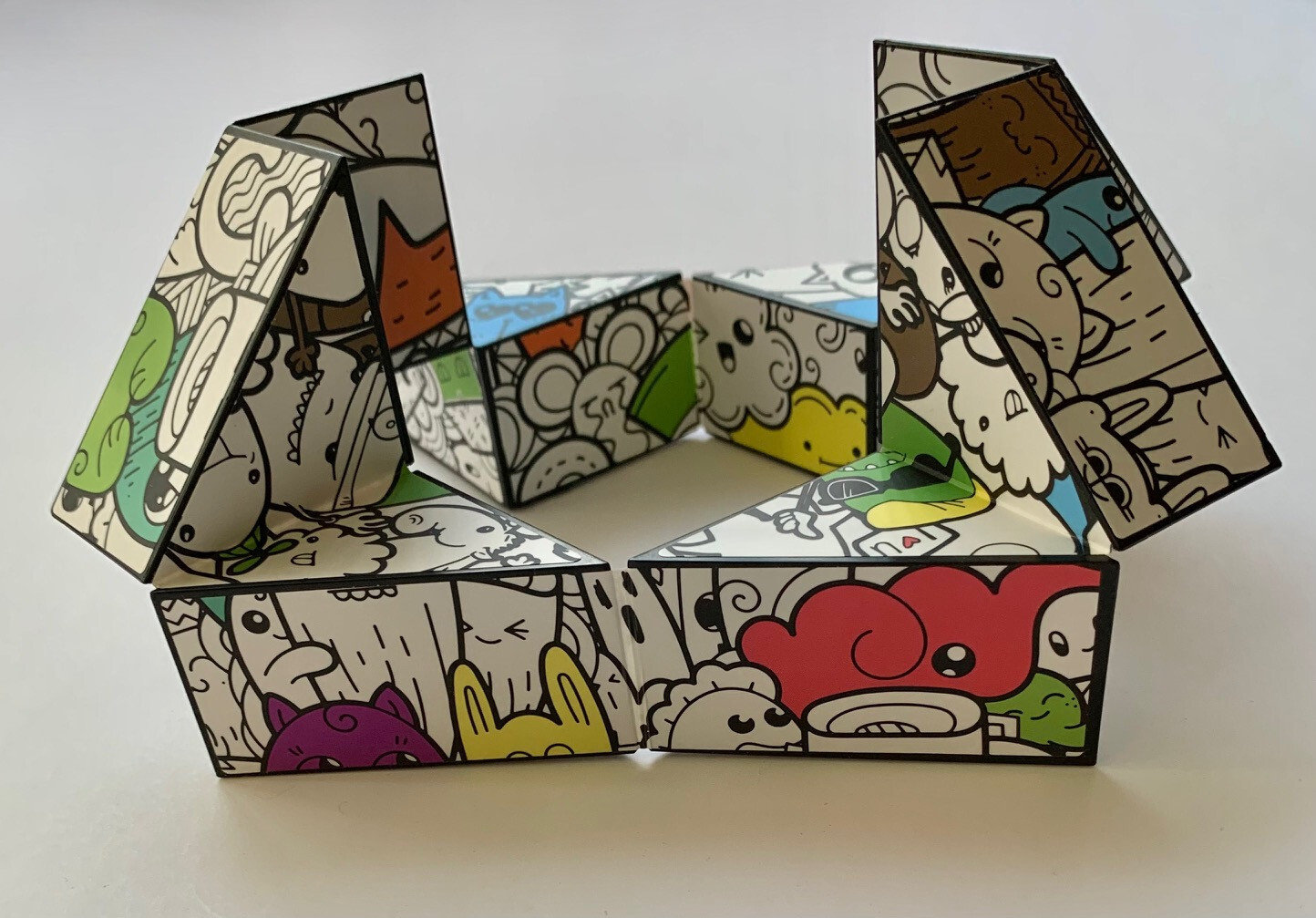 Perfect Stocking Stuffer-Fidgebo Shape Shifting Cube Toy