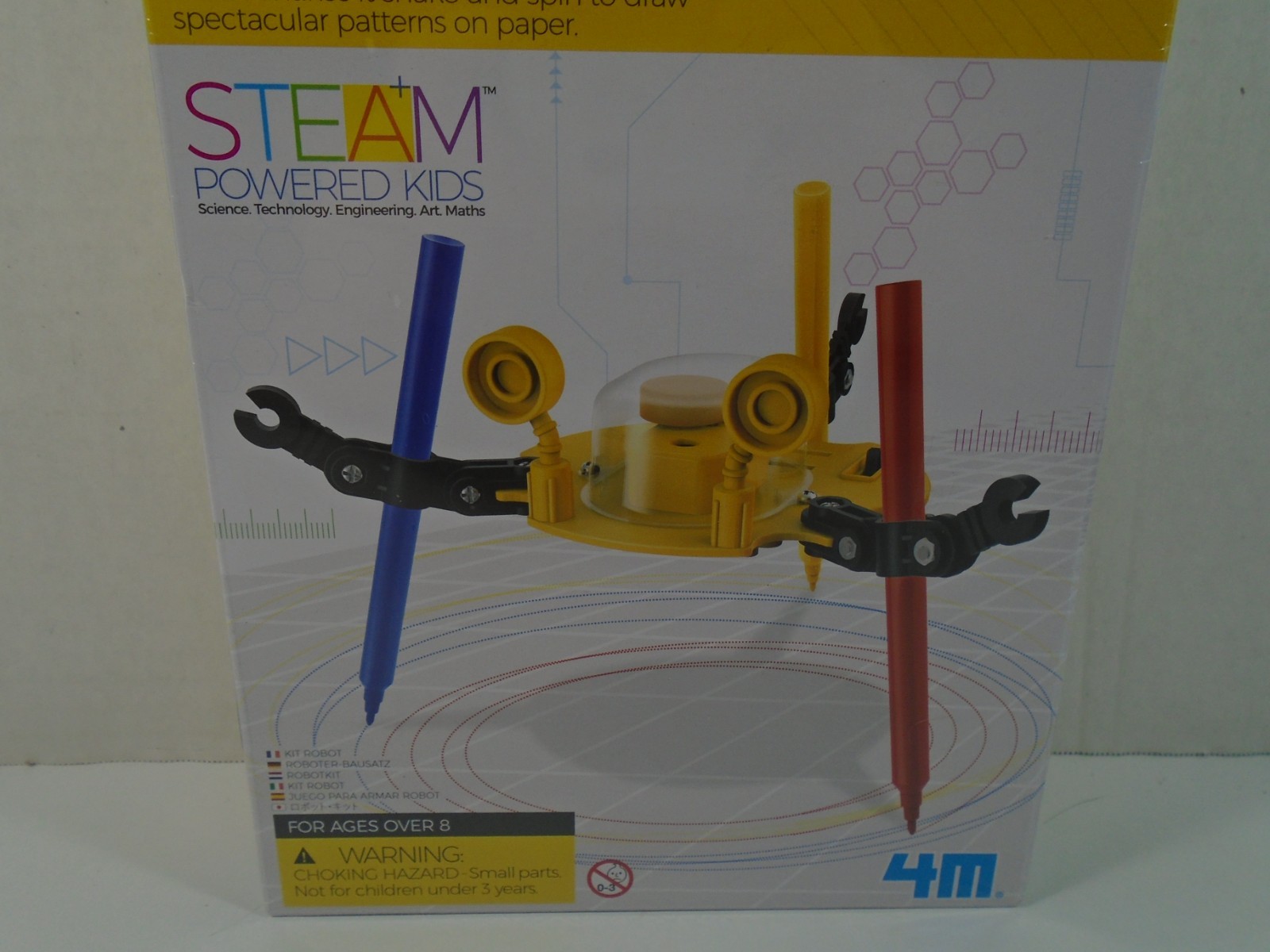 2019 4M KIDZ ROBOTIX–DOODLING ROBOT KIT (NEW)