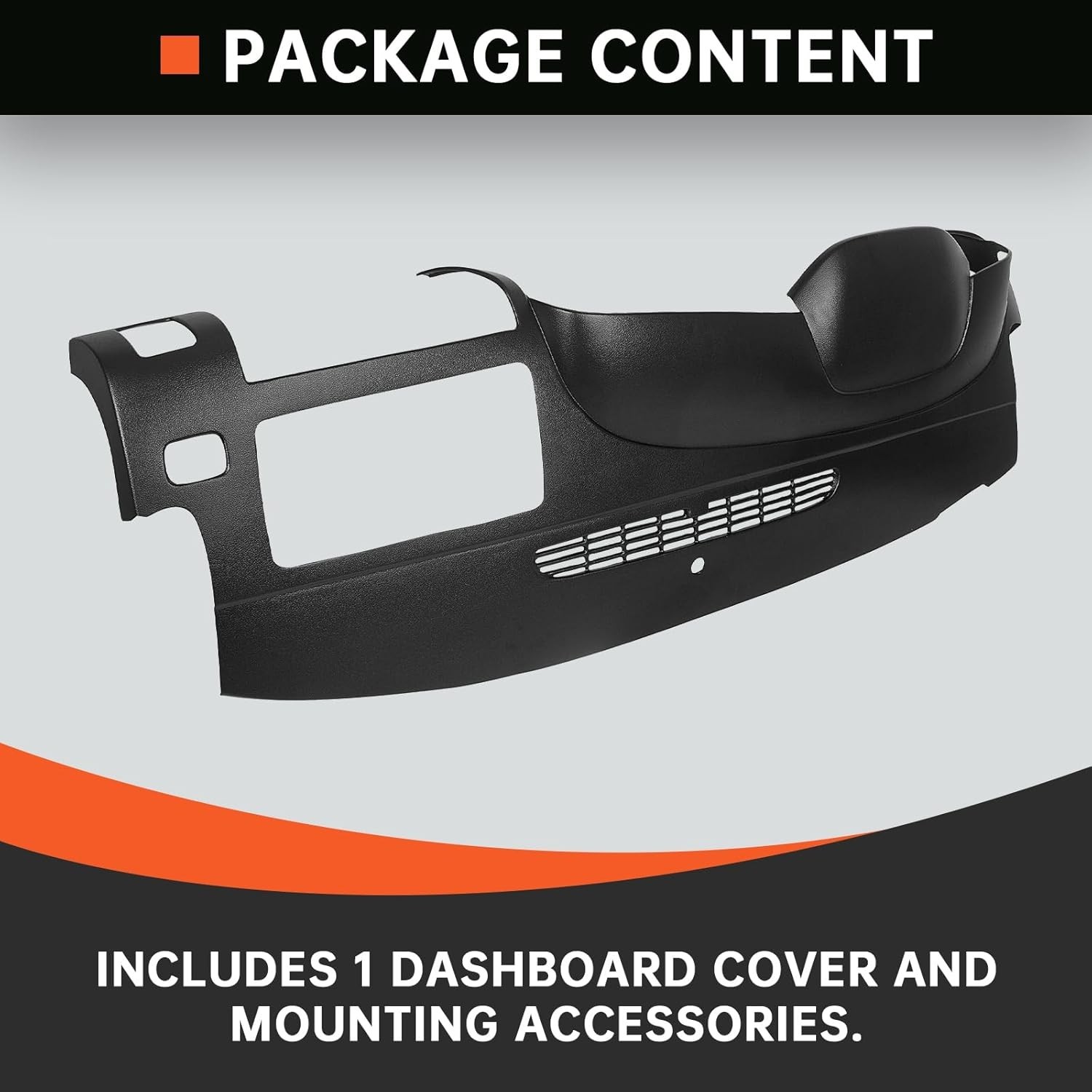 Dash Board Cover Compatible with 2007-2013 Chevy Silverado LS LT WT GMC Sierra S
