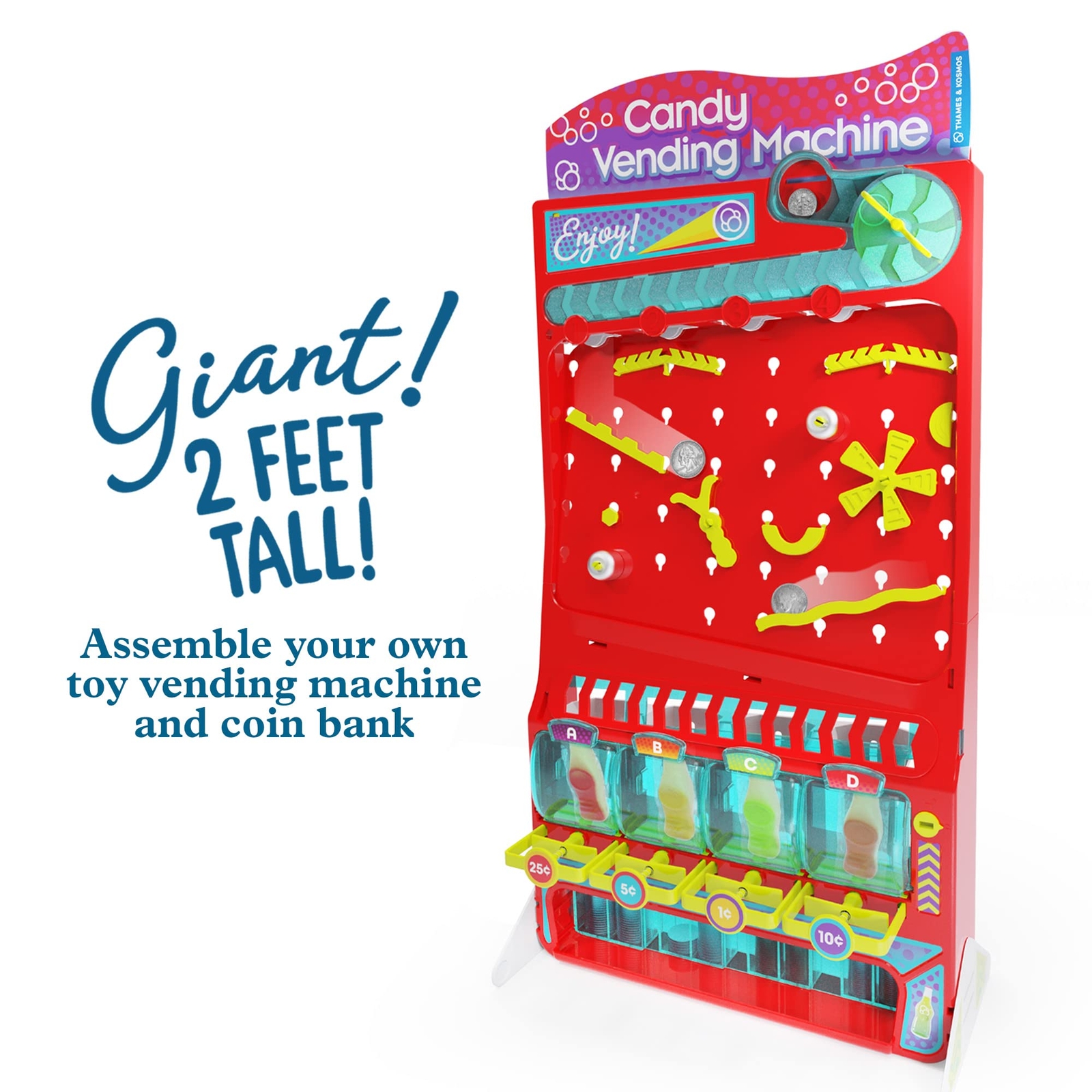 DIY Toy Vending Machine Science Kit STEAM Education for Ages 8 and Up