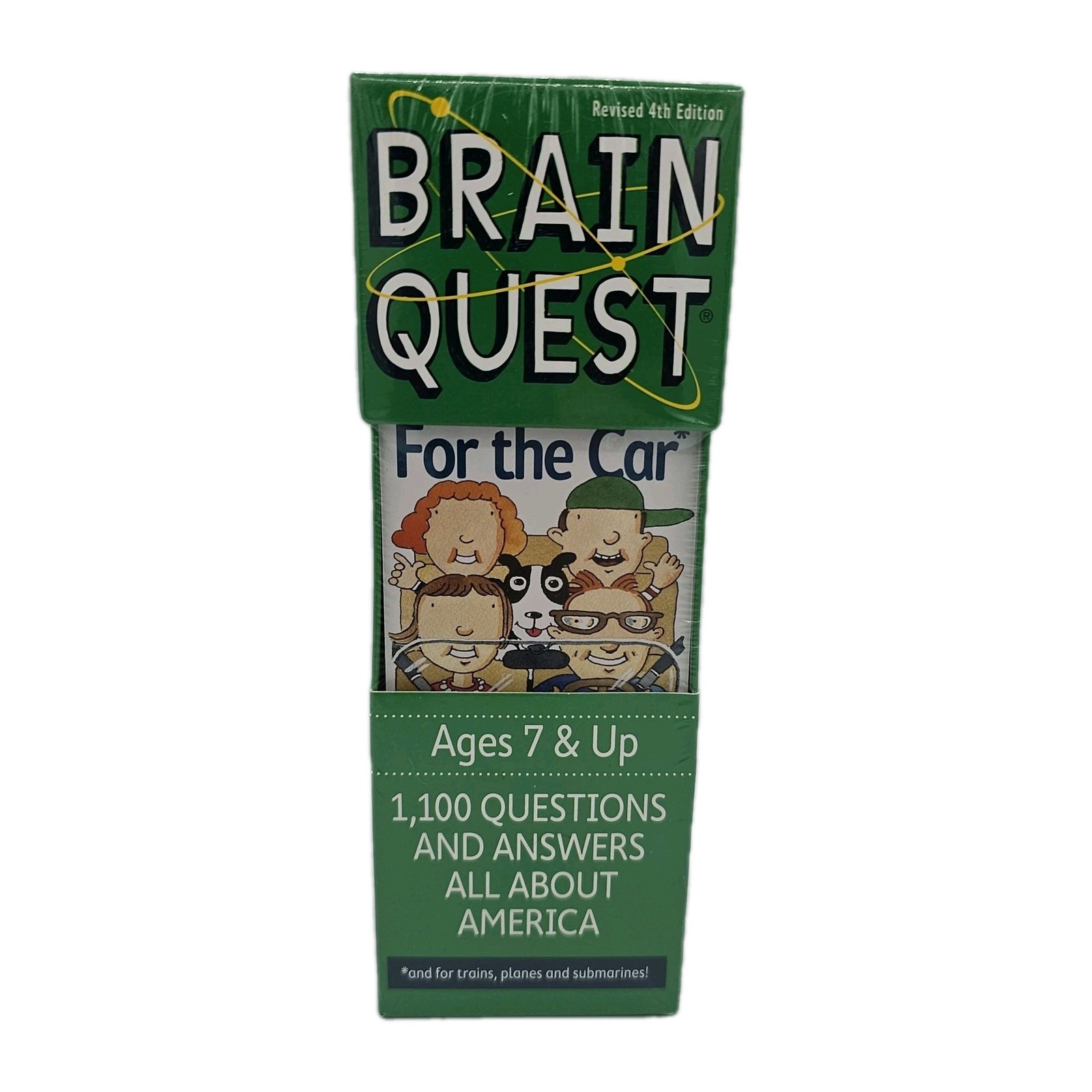 *NEW* Brain Quest for the Car Plane “All About America Revised 4th Edition