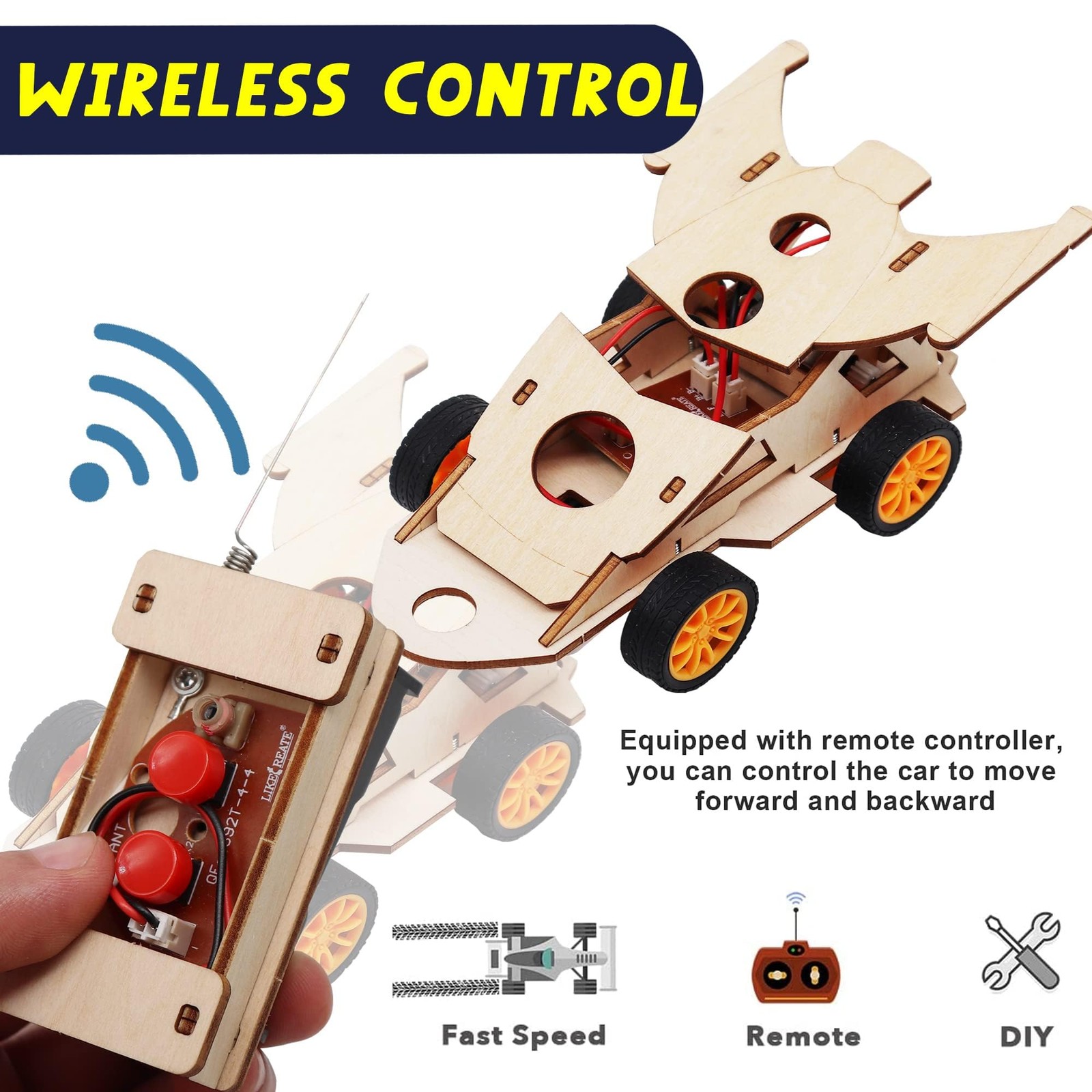 DIY RC Car Kit, Build Your Own Solar Car – Stem Projects for Kids Ages 8-12, …