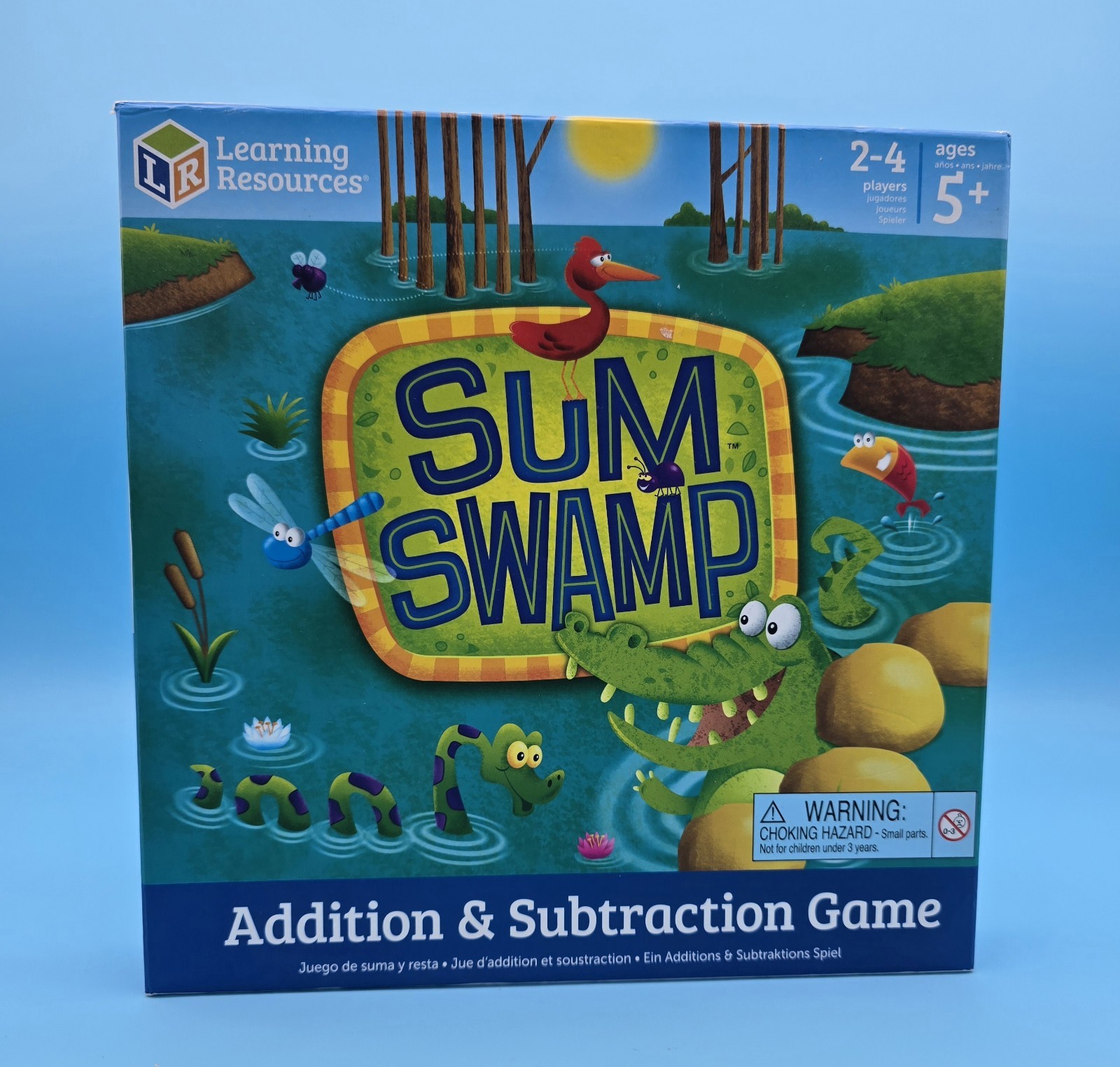 Learning Resources Age 5+ Sum Swamp Addition & Subtraction , 2- 4 Players