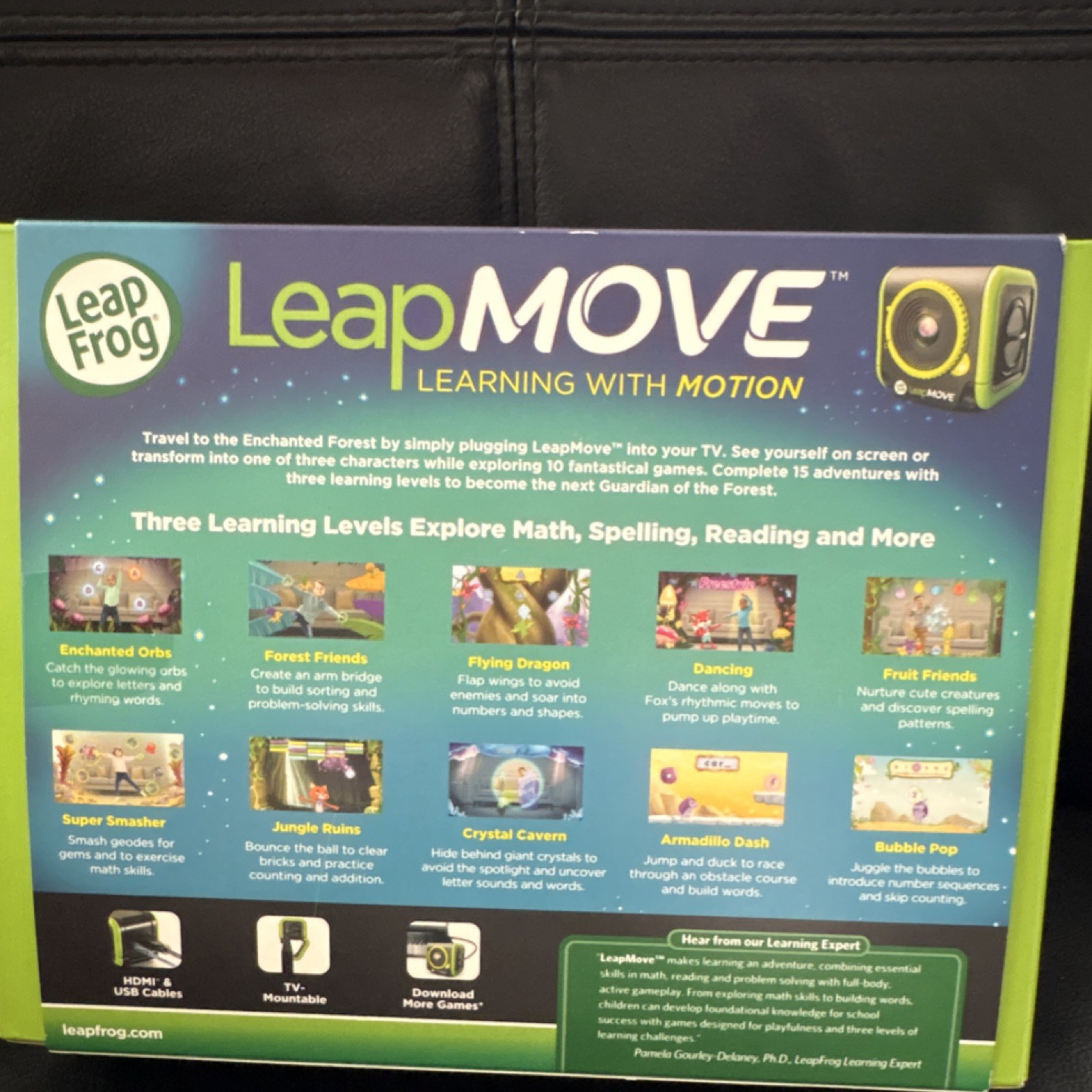 LeapFrog LeapMOVE Learning with Motion Electronic Learning System Ages 4-7