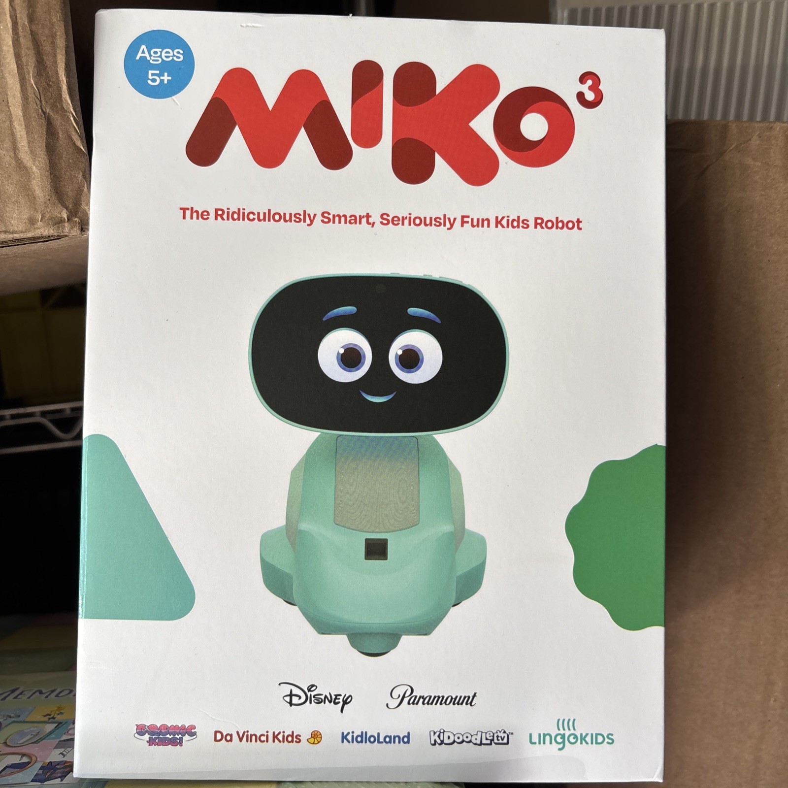 Miko 3 Kids Robot Educational Interactive 5MP Camera IPS Display Disney Ages 5+