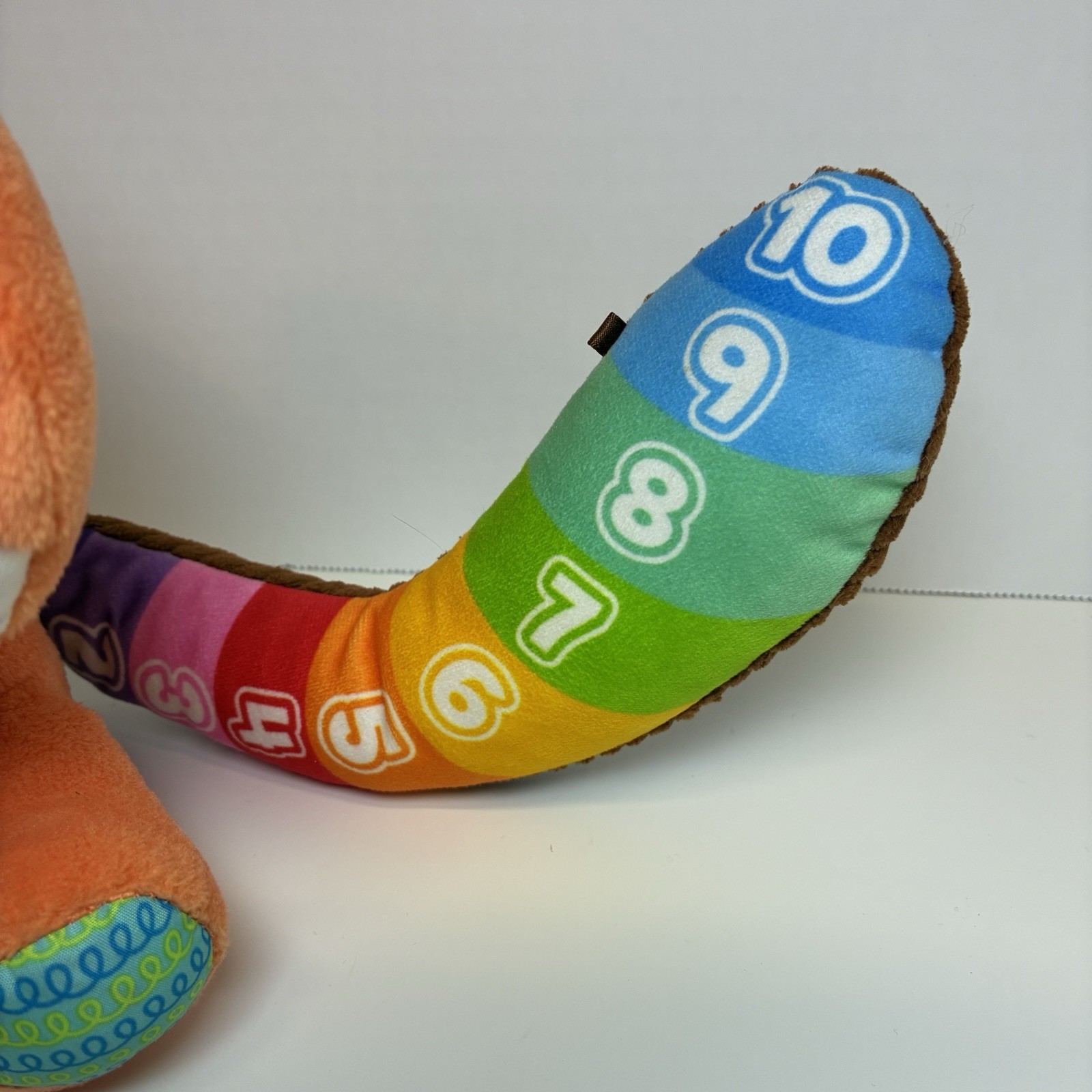 LeapFrog Colorful Counting Red Panda Interactive Plush Musical Learning Toy