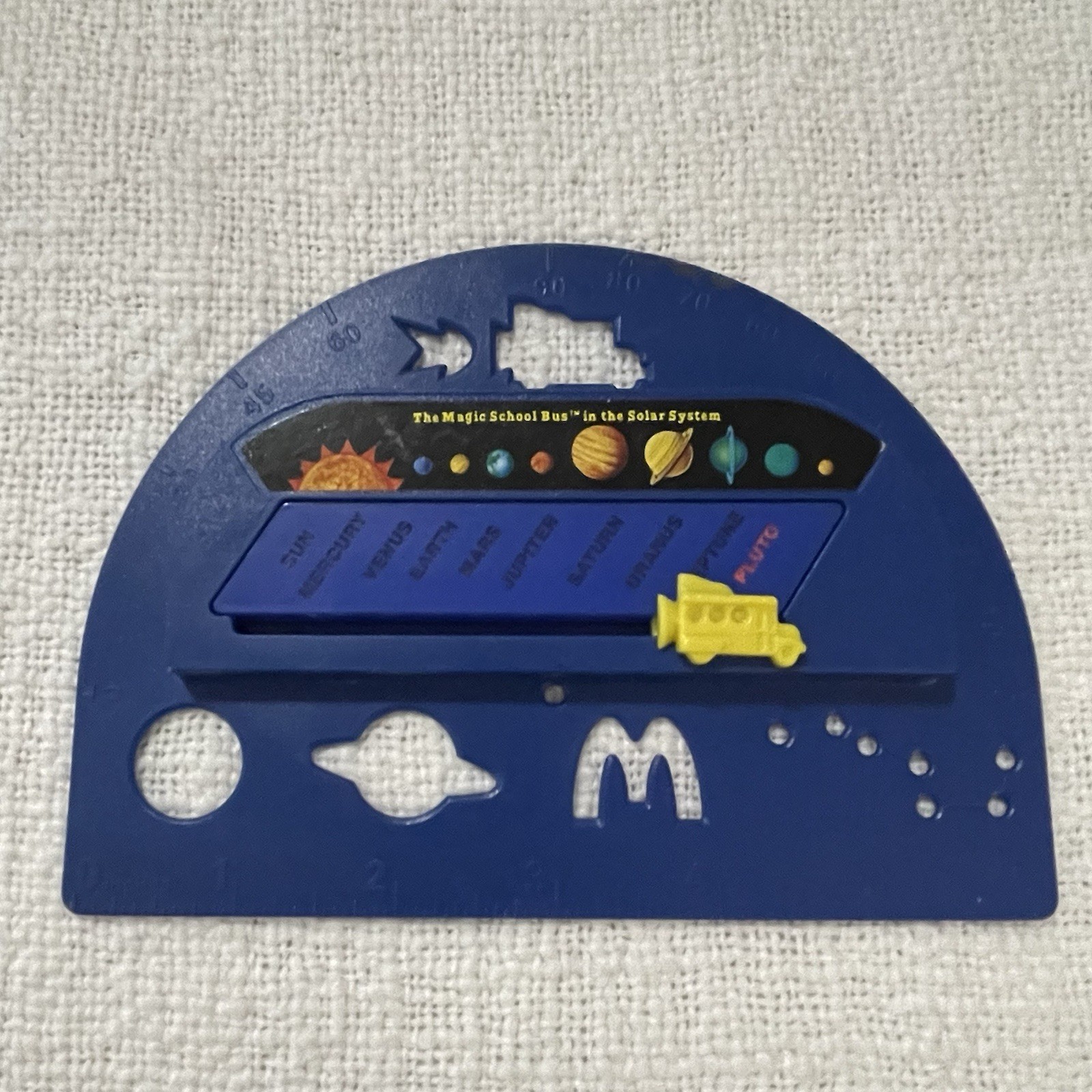Vintage McDonalds Toy Magic Bus The Solar System “Cool For Kids” Vintage 1994