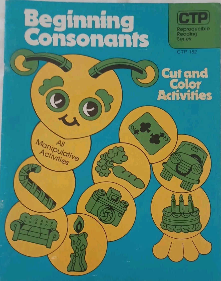3 Vintage Manipulative Phonics Books Creative Teaching Press Learning Resources