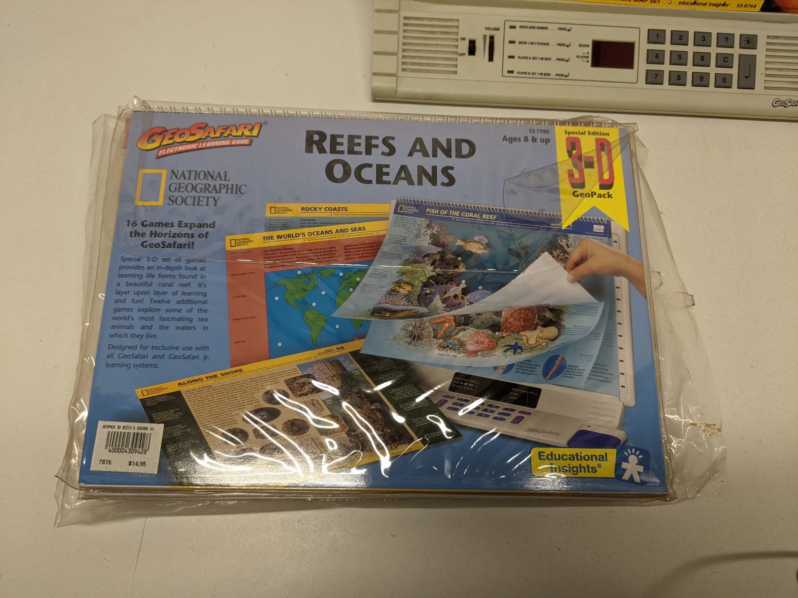 Large Lot of GeoSafari & MathSafari Learning Game plus Modules – Tested/Working